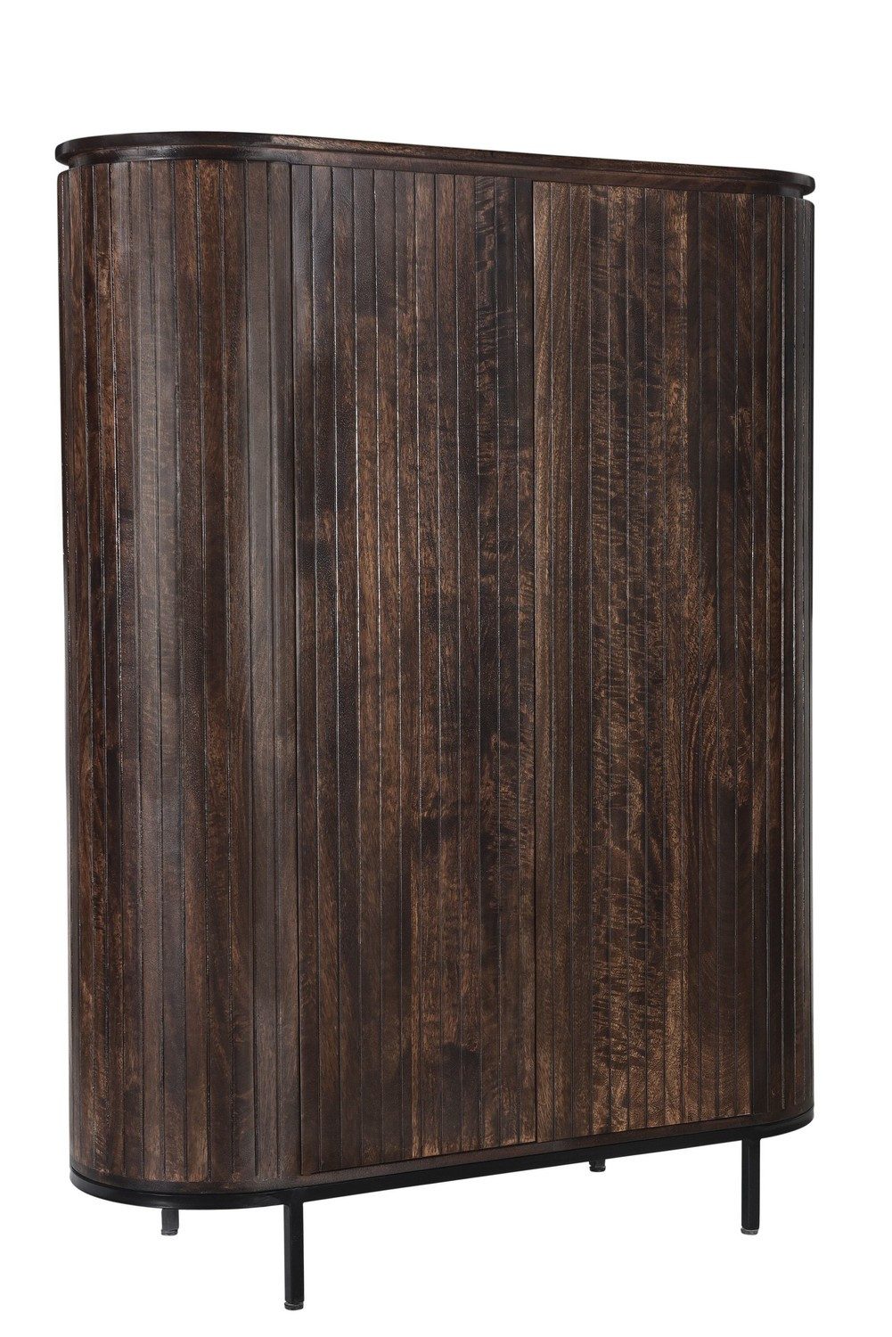 Natur24 Highboard Noor Highboard 115x151x43 cm Mangoholz Natur