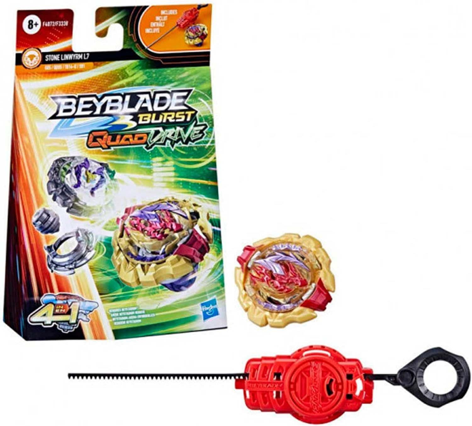 Speed-Kreisel Hasbro F3338EU4; F4072EU40 - BEY STONE LINWYRM L7