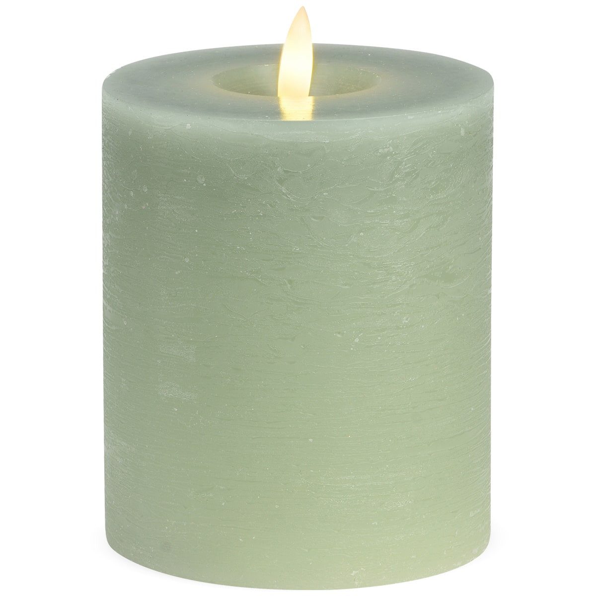 matches21 HOME & HOBBY LED-Kerze LED Stumpen-Kerze Echtwachs-Kerze flackern günstig online kaufen