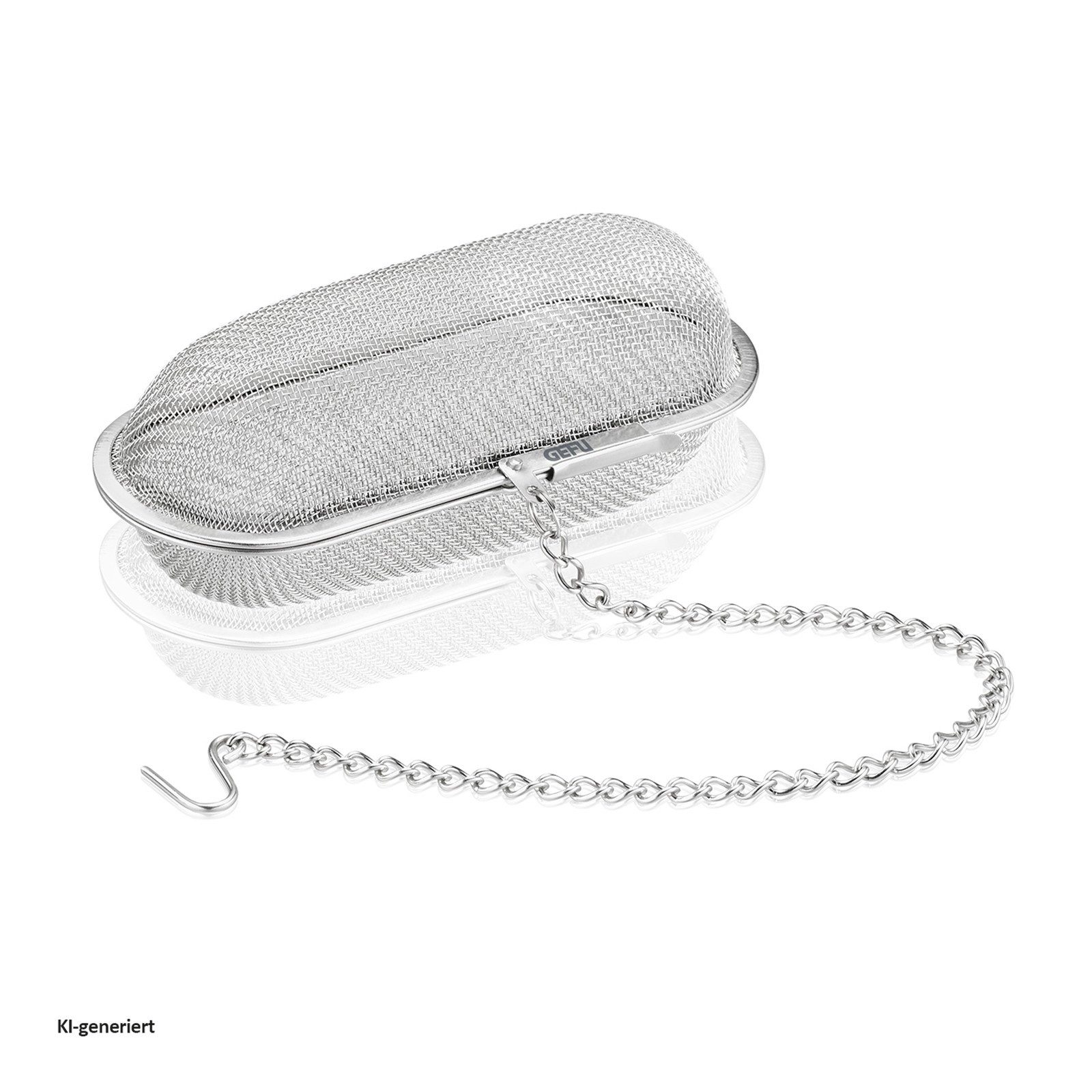 GEFU Teesieb Gewürzsieb Infusio, Edelstahl, (1 Gewürzsieb), Gewürzkugel
