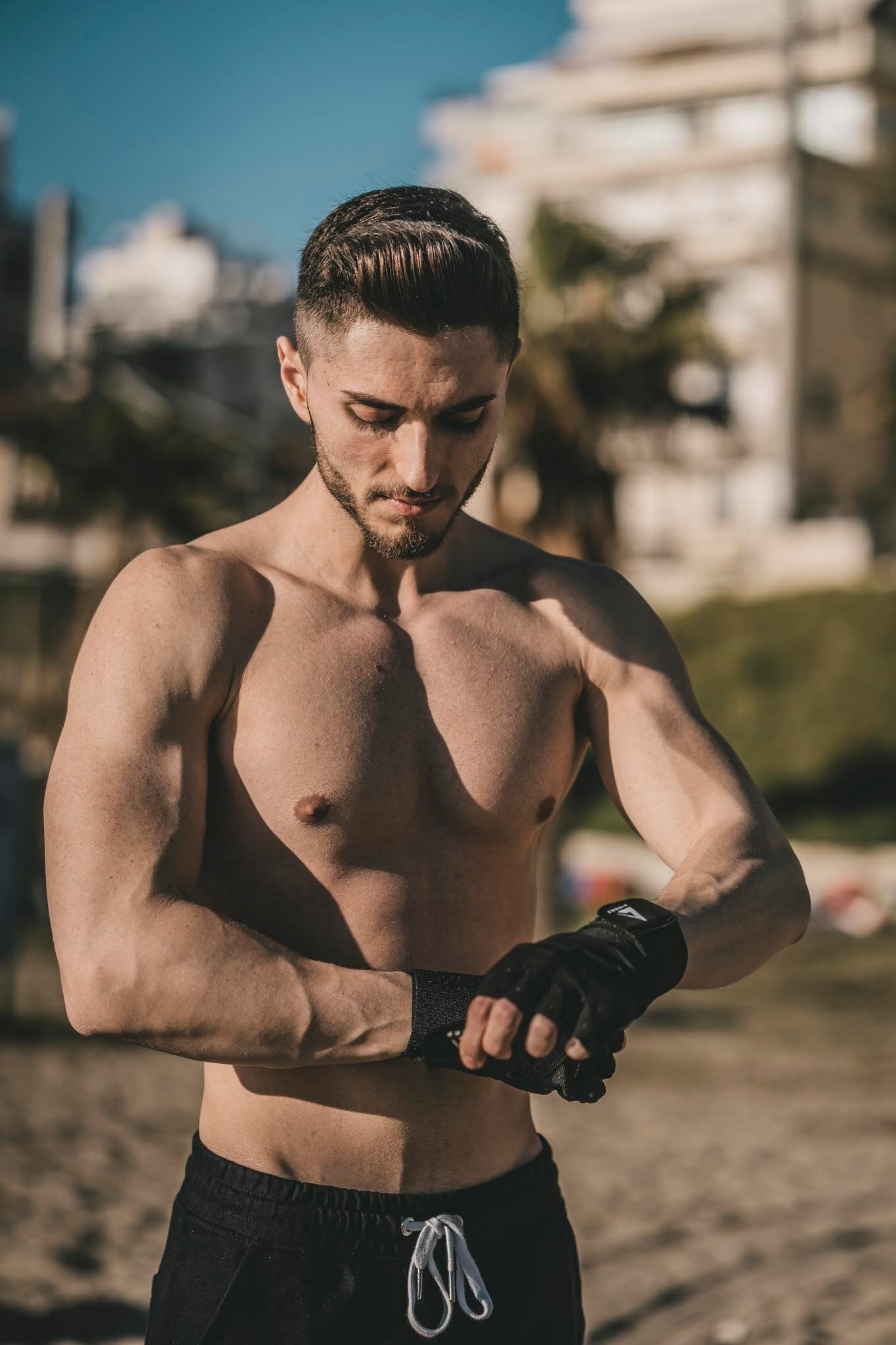 Aireez Trainingshandschuhe Aireez® 2 in 1 Fitnesshandschuhe, Trainingshandschuhe, Sporthandschuhe