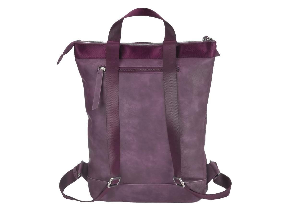 Greenburry Freizeitrucksack Mad'l Dasch, Tagesrucksack, Vino Damenrucksack HANNI Daypack 35x38cm mit Notebookfach