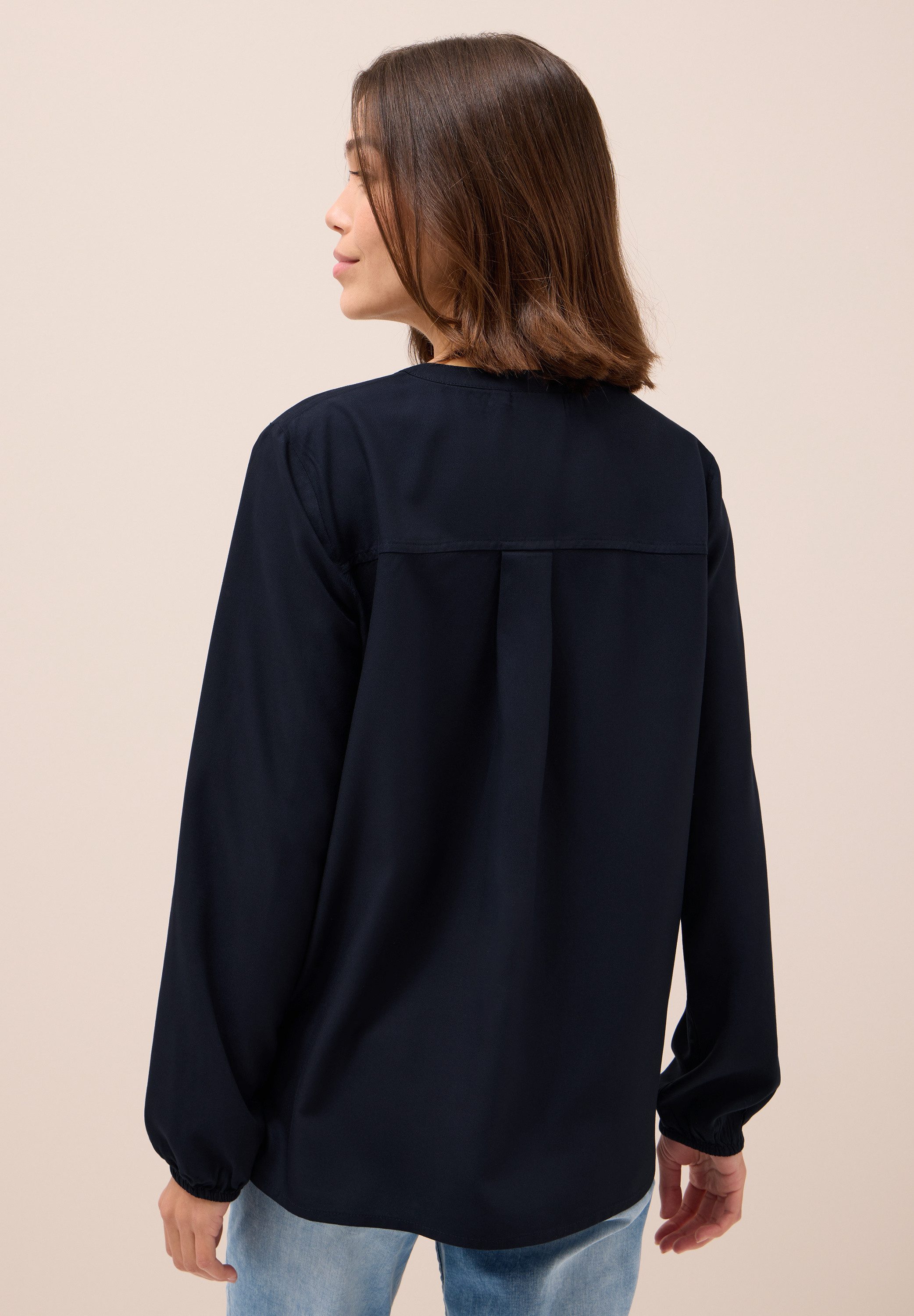 CECIL Langarmbluse aus softer Viskose günstig online kaufen