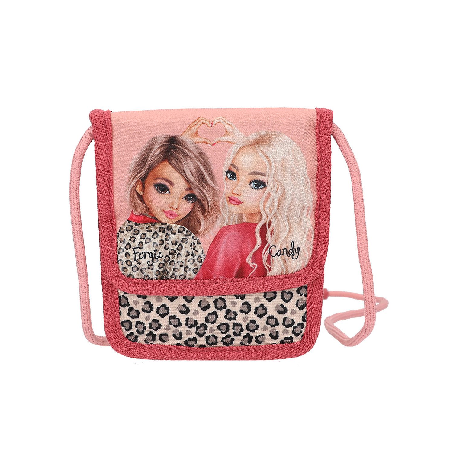 Depesche Geldbörse Depesche Brustbeutel LEOHEART pink/rot günstig online kaufen