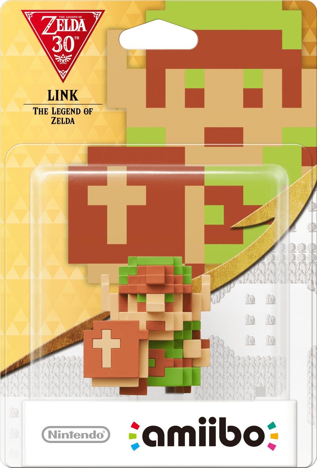 Nintendo Sammelfigur amiibo Pixel Link The Legend Zelda Collection, Switch, Wii U, 3DS (amiibo Figur, 1 St., digitale Inhalte), NFC Funktion