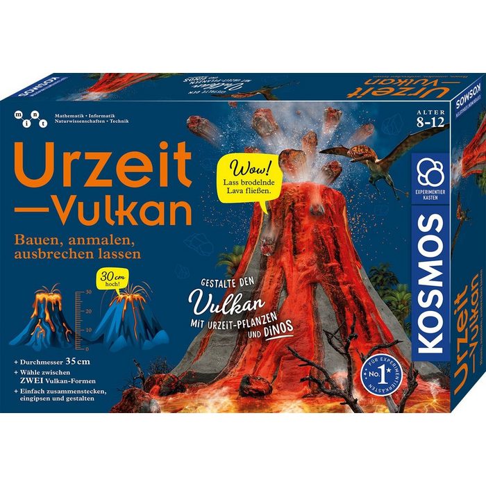 Kosmos Experimentierkasten Urzeit-Vulkan Made in Germany