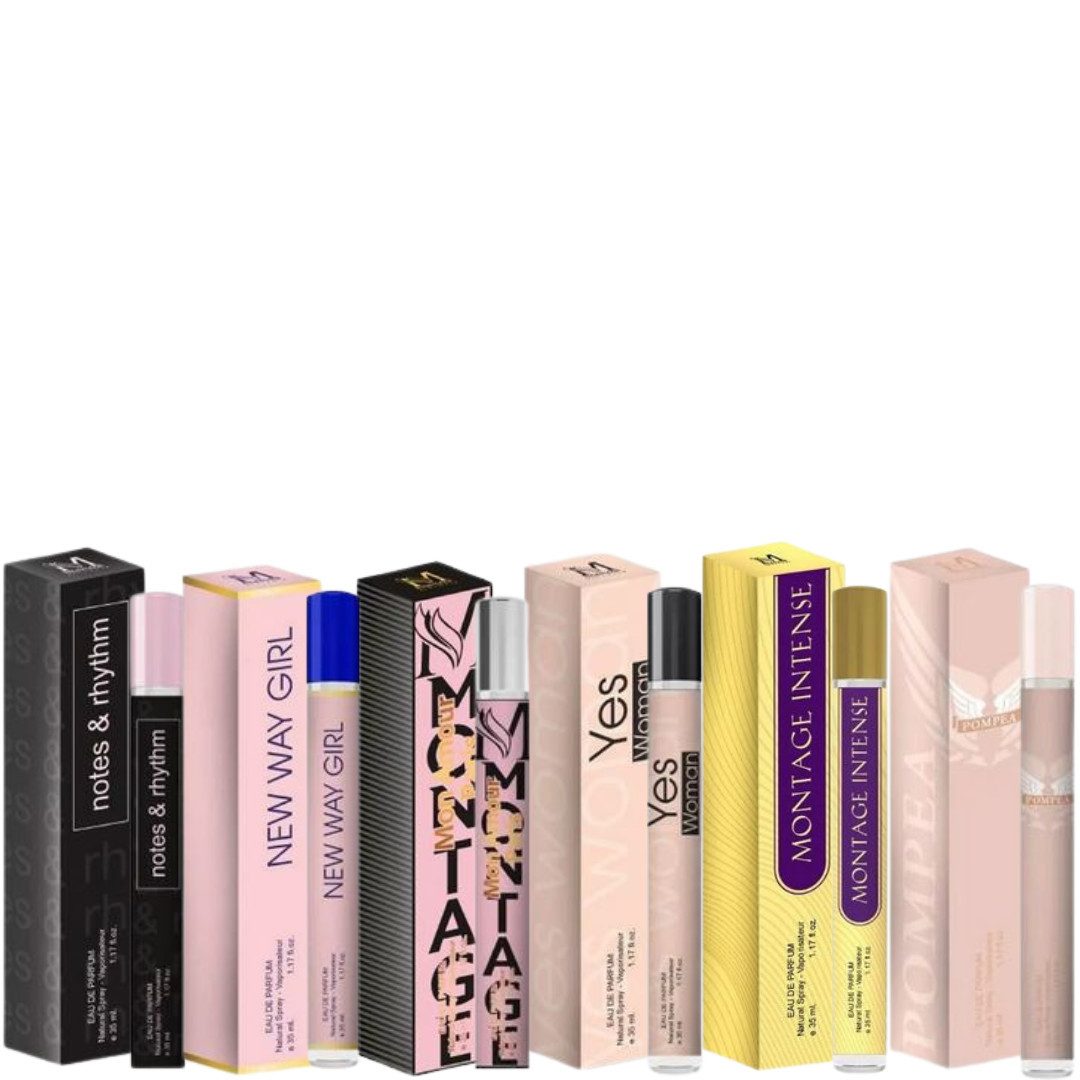 Montage Brands Eau de Parfum Discovery Set for Women, 6-tlg.