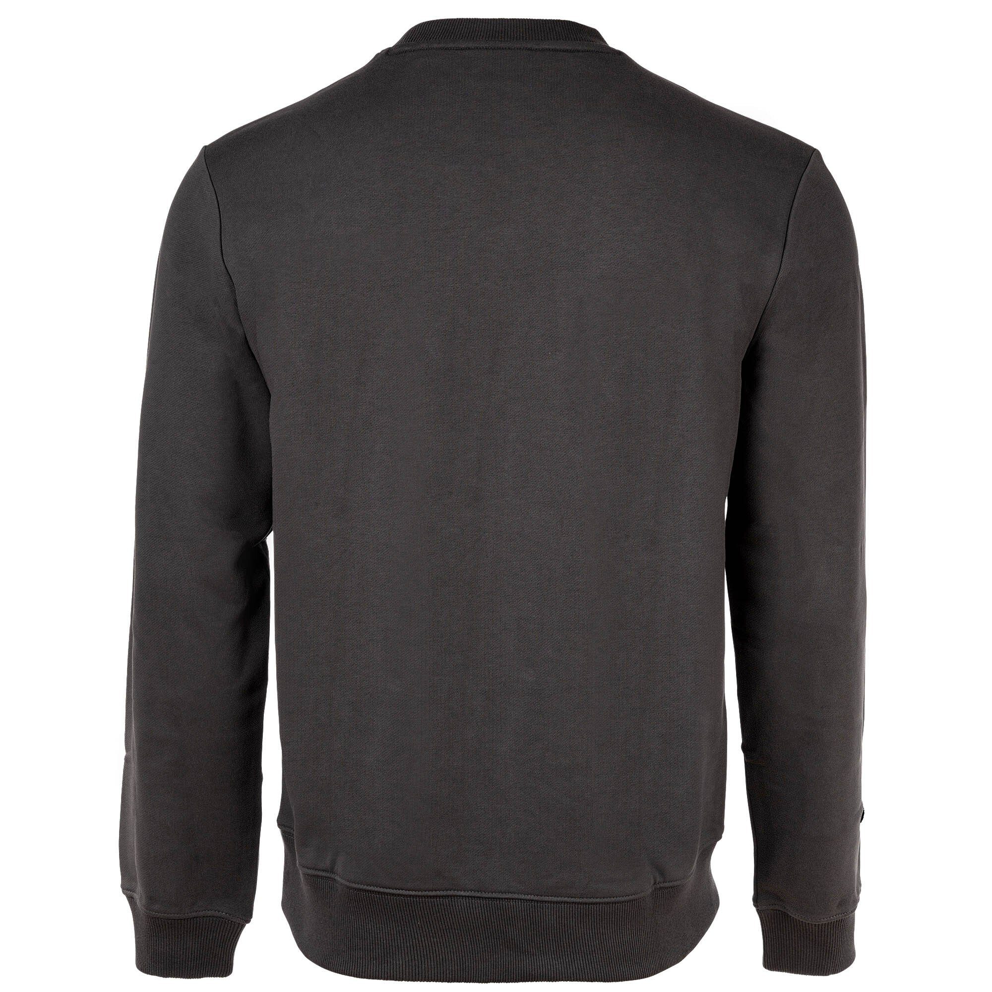 Dunkelgrau Sweater Herren HUGO Rundhals Duragol222, Sweatshirt, Sweatshirt -