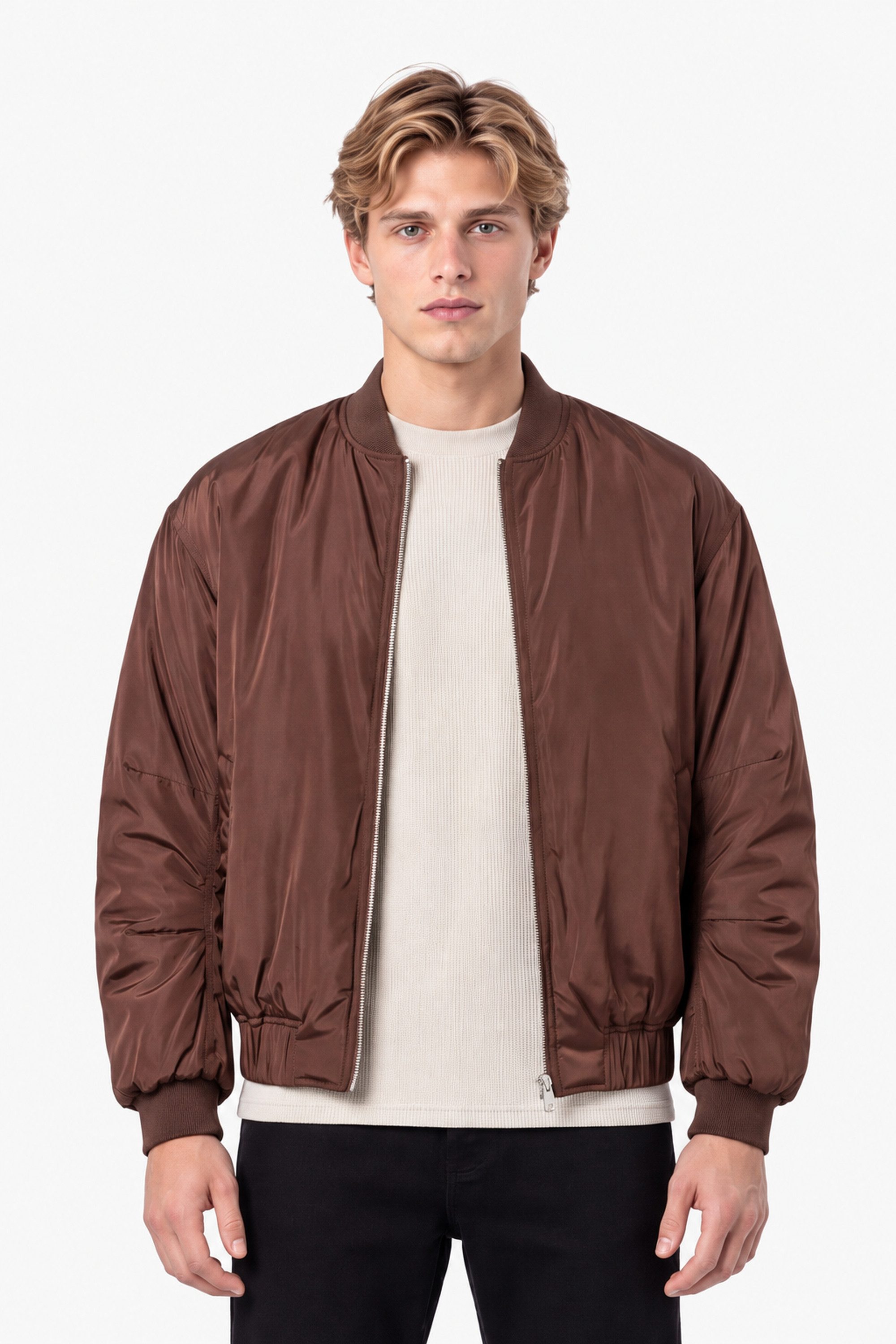 !Solid Bomberjacke SDMEINO Schicke Bomberjacke mit elastischen Bündchen