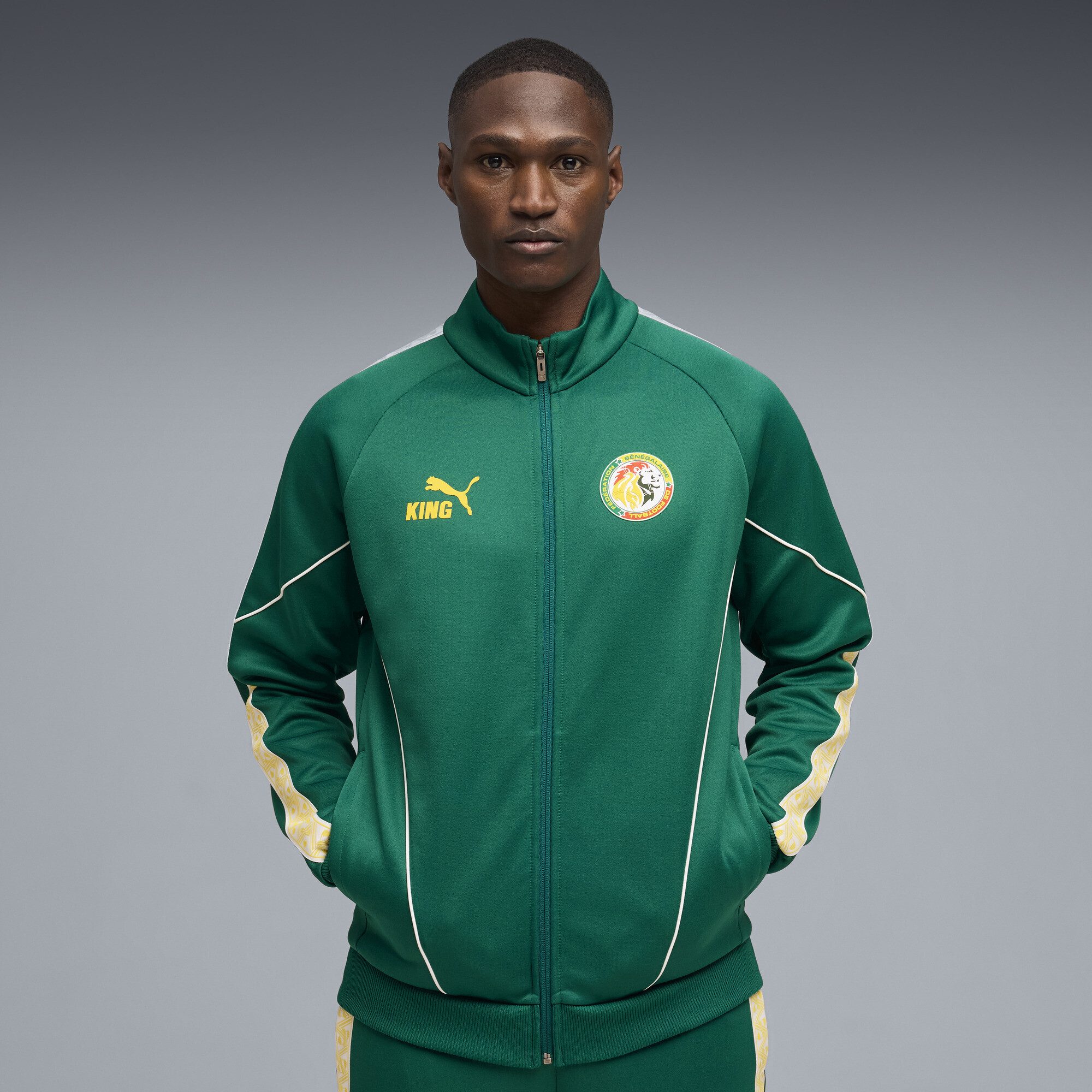 PUMA Sweatjacke Senegal KING Anthem Jacke Herren