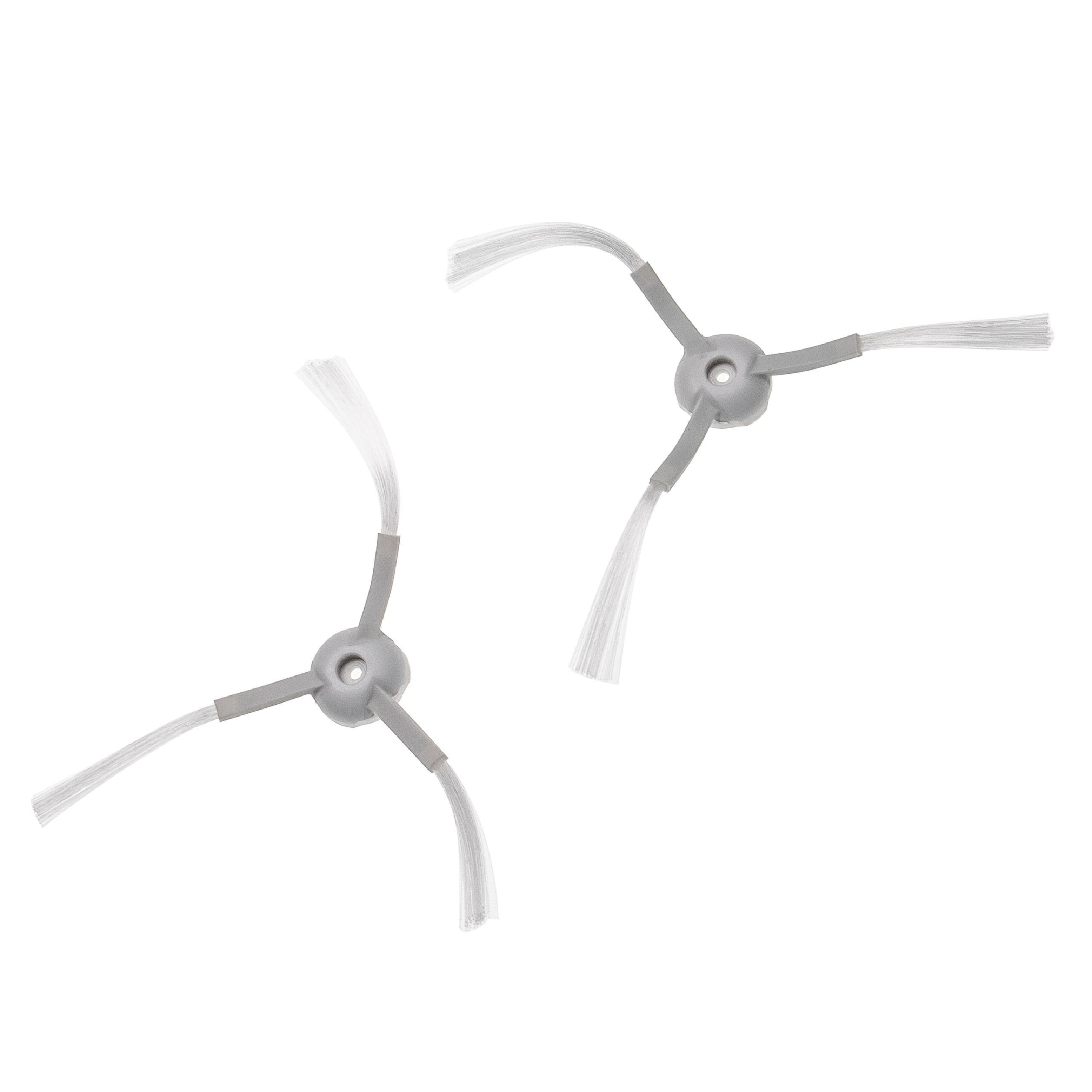 vhbw Bürste passend für Xiaomi Mijia G1 Saugroboter, Zubehör für Xiaomi, (2-tlg)