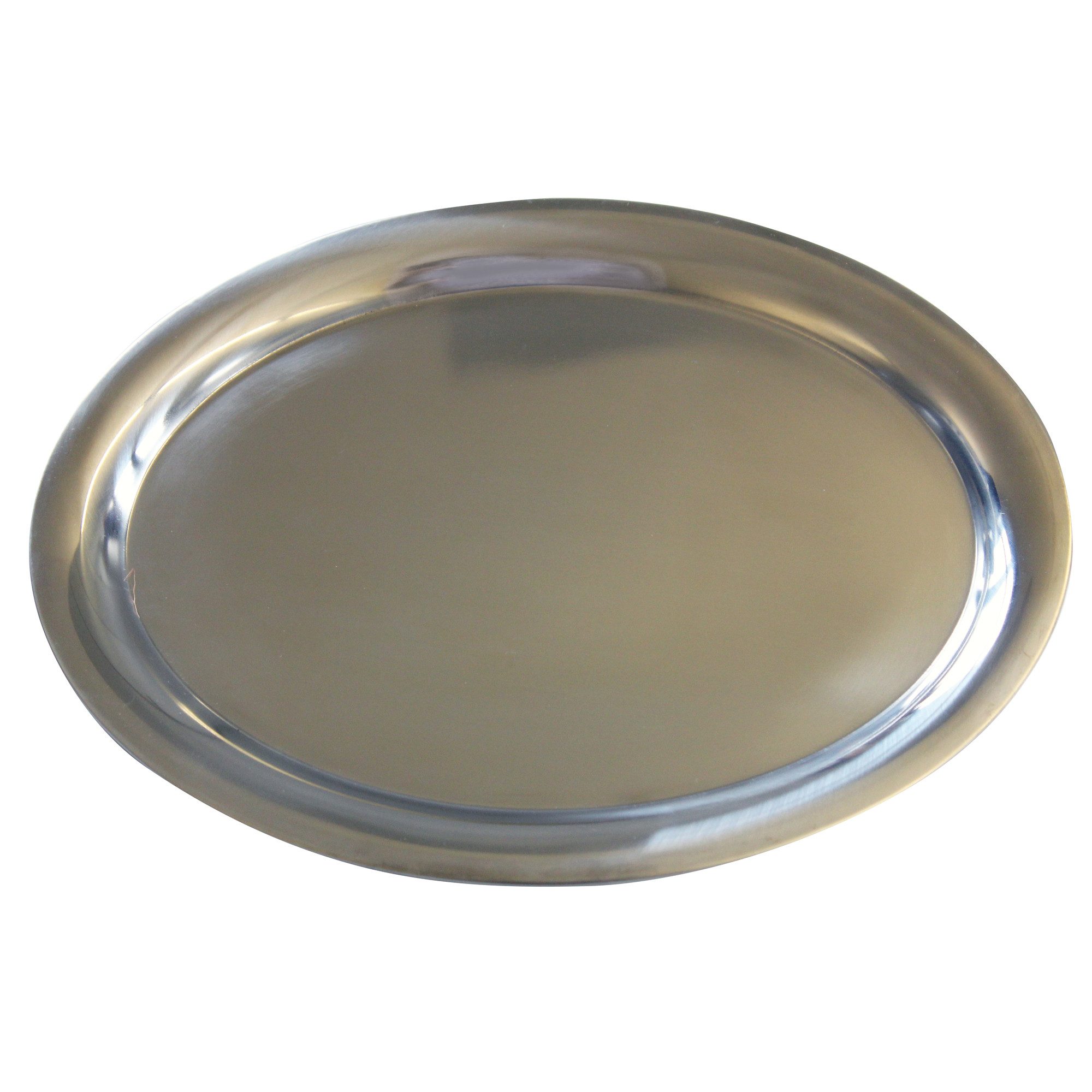 Esmeyer Geschirr-Set Serviertablett 400-1265 22x29cm oval Edelstahl