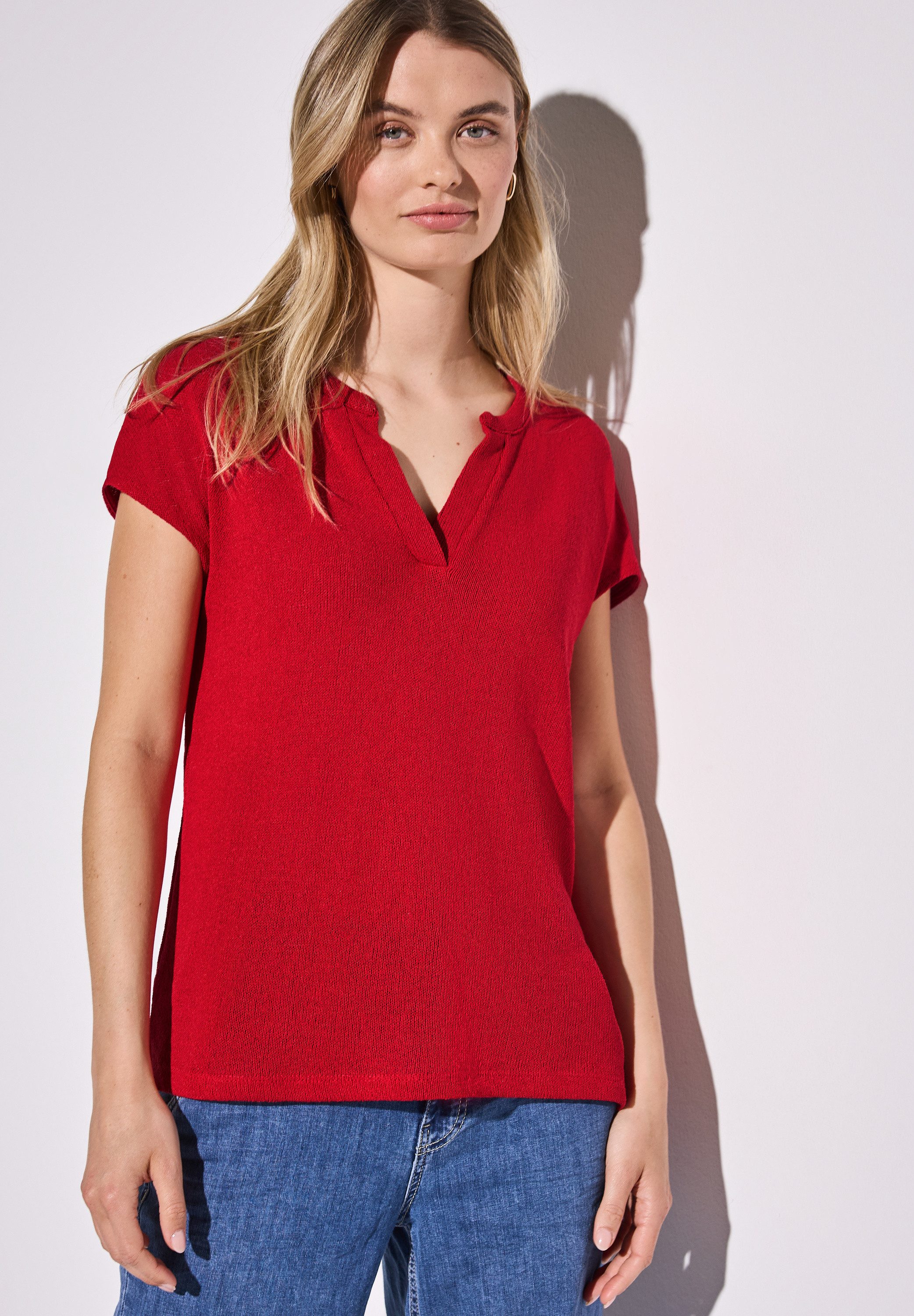 STREET ONE Shirttop im Tunika Stil