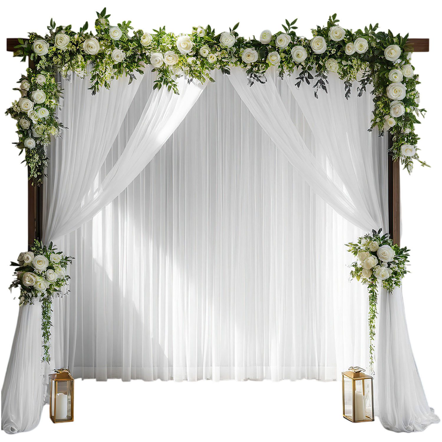 Refttenw Vorhang Vorhang für Party-Hintergrund,Querbehang,Gardinen,150*300c günstig online kaufen