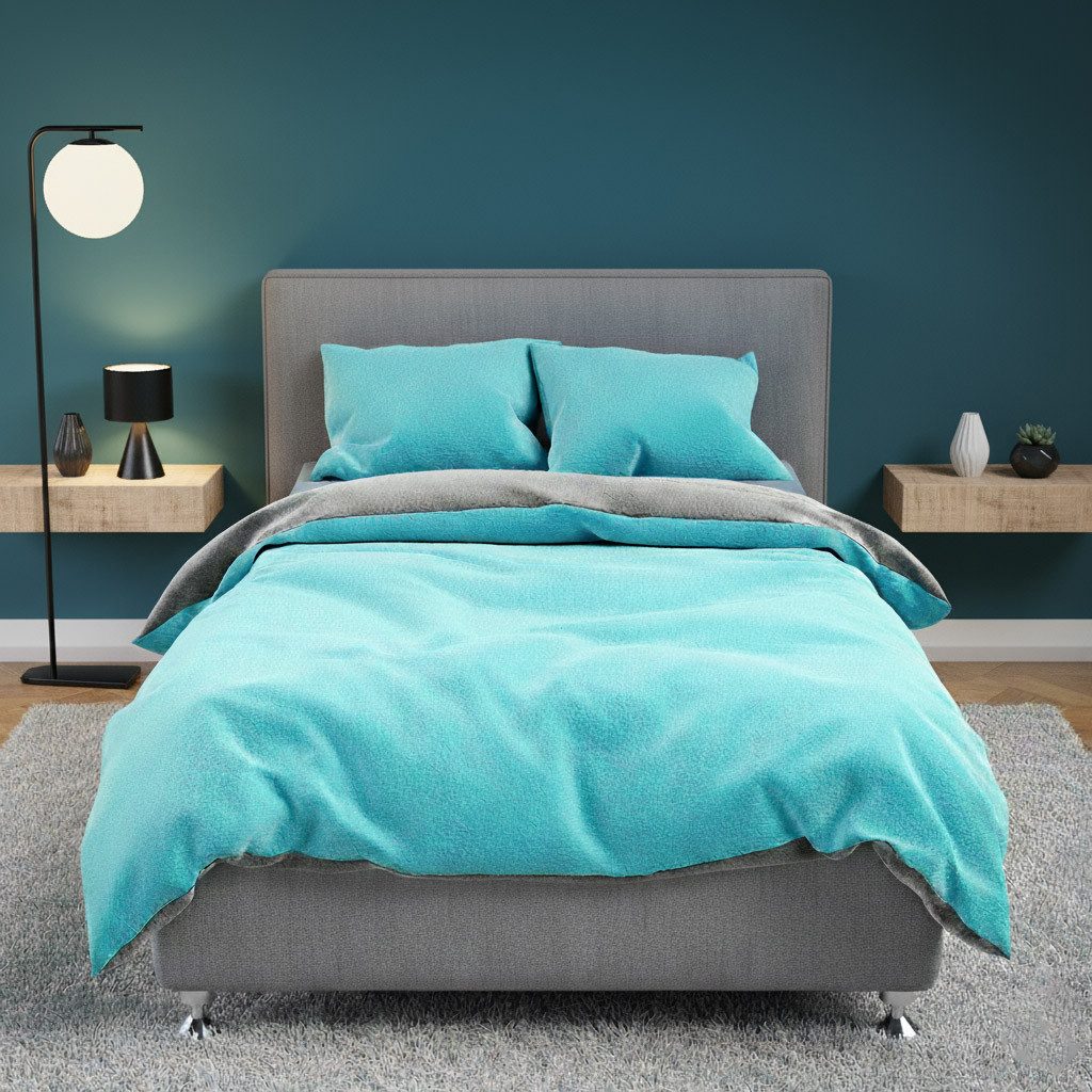 Buymax Bettwäsche Teddy Plüsch Bettbezug Set, Teddy, 2 teilig, 155x220 cm, günstig online kaufen