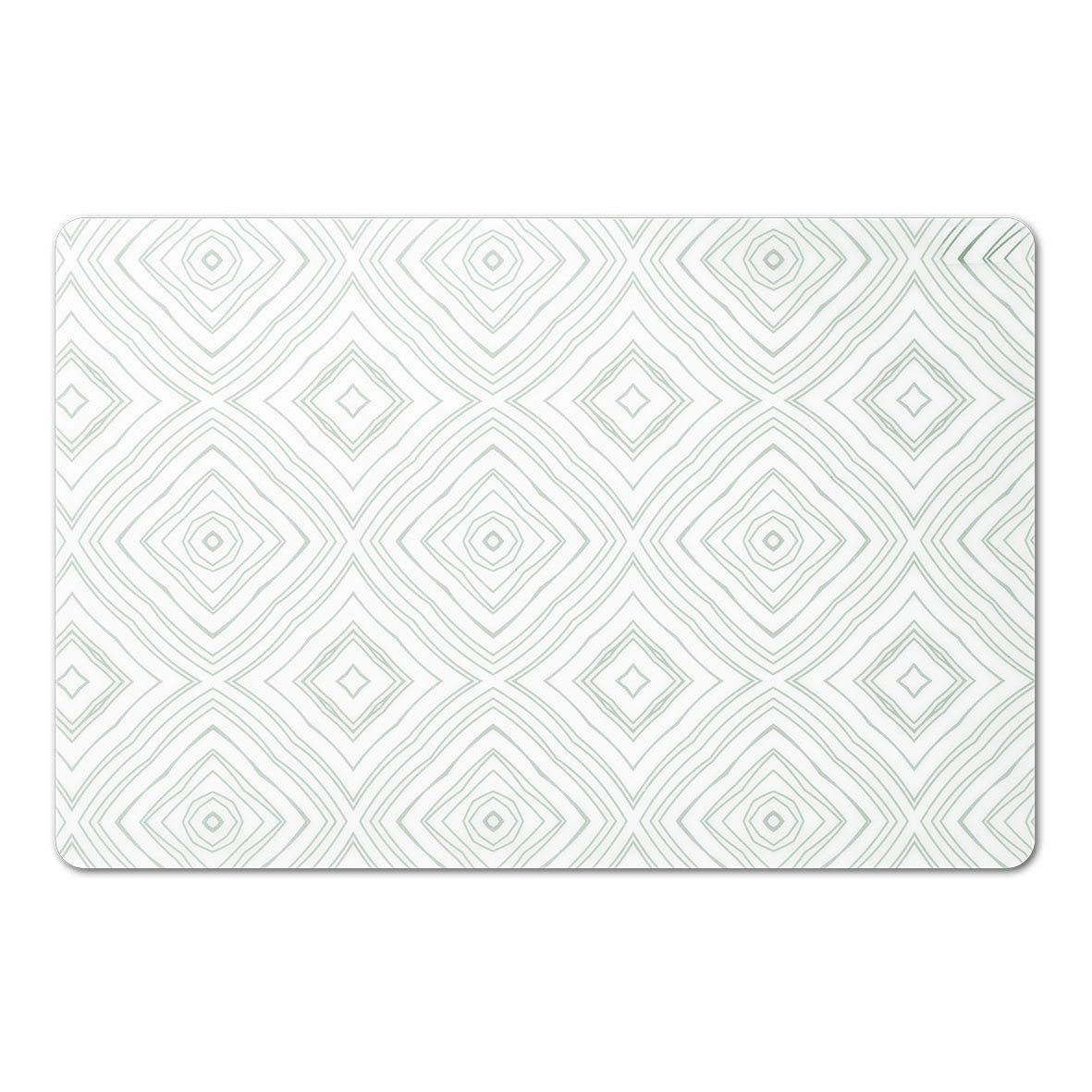 Zeller Present Platzset Graphic, (1-St), Kunststoff, transparent/grün, 45 x 30 cm (1 Stück)