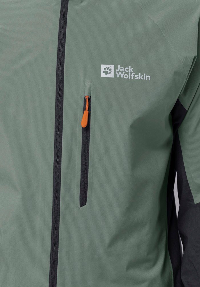 JKT Jack M hedge-green Wolfskin 2.5L Fahrradjacke MOROBBIA