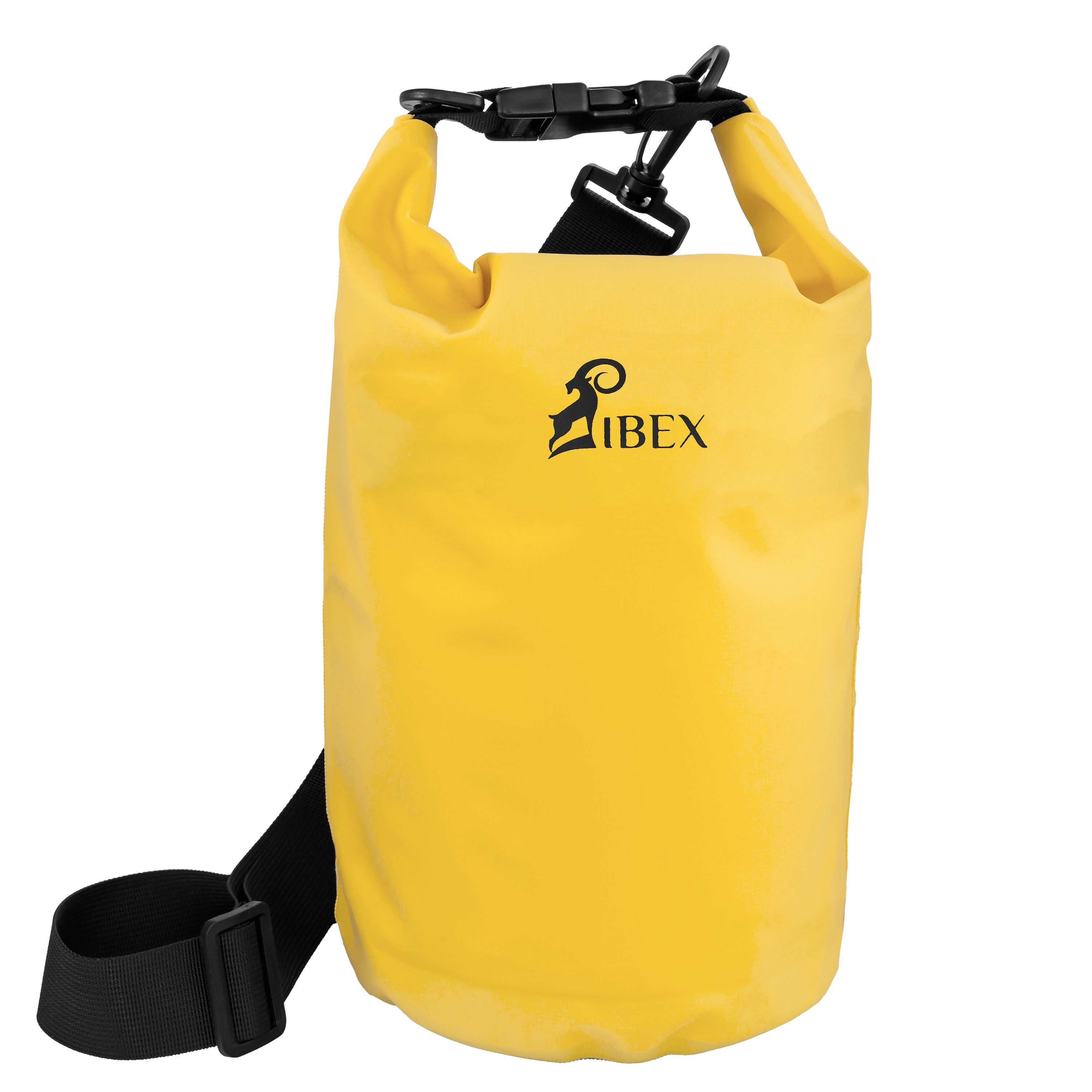 SCHNORR Rucksack Drybag 5 Liter Gelb Tasche Seesack Packsack Wasserdicht Rollbeutel