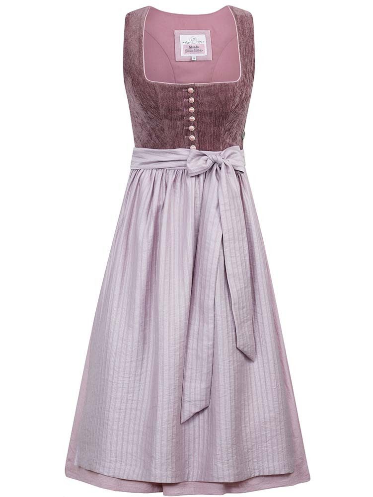 MarJo Dirndl Dirndl Sarleinsbach 70cm Länge mauve
