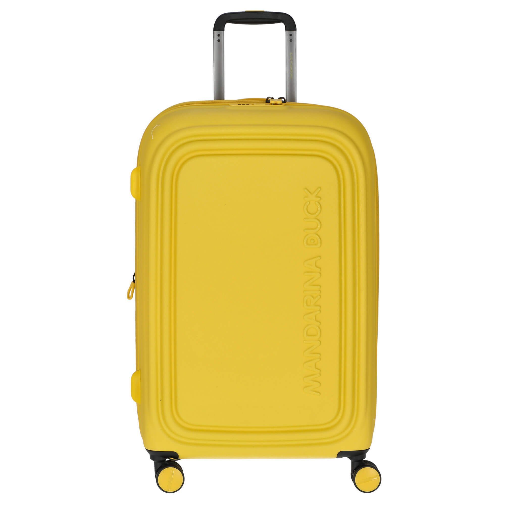 Mandarina Duck Trolley Logoduck+ - 4-Rollen-Trolley 70 cm M erw., 4 Rollen duck yellow | Koffer