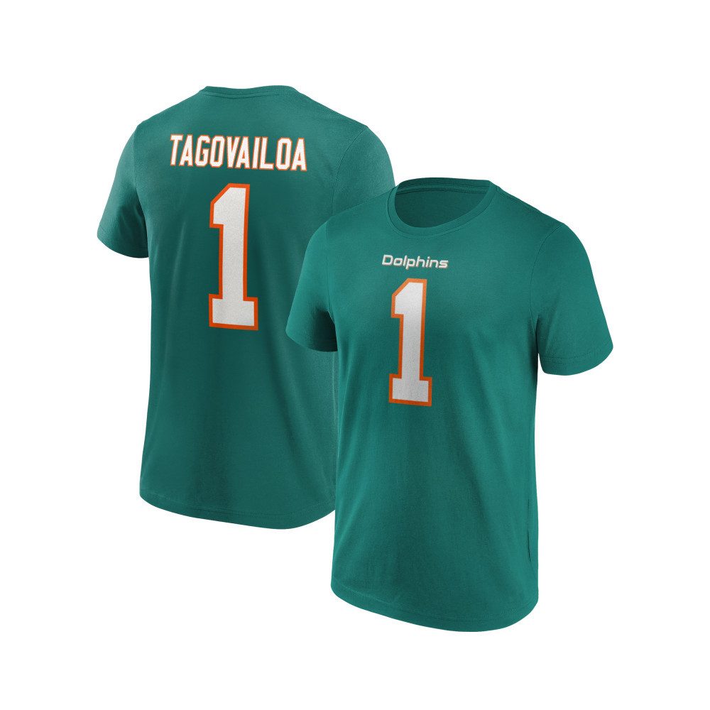 Miami Dolphins T-Shirt Miami Dolphins Graphic T-Shirt Tagovailoa 1