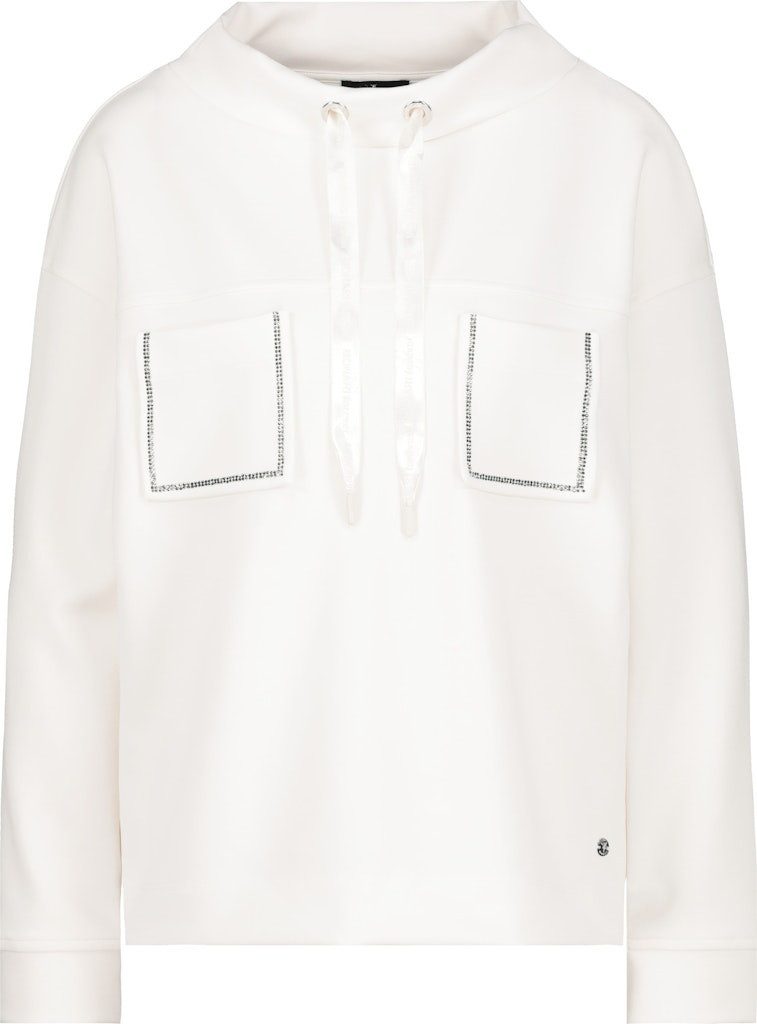 Monari Sweatshirt Mit funkelnden Strass-Applikationen günstig online kaufen