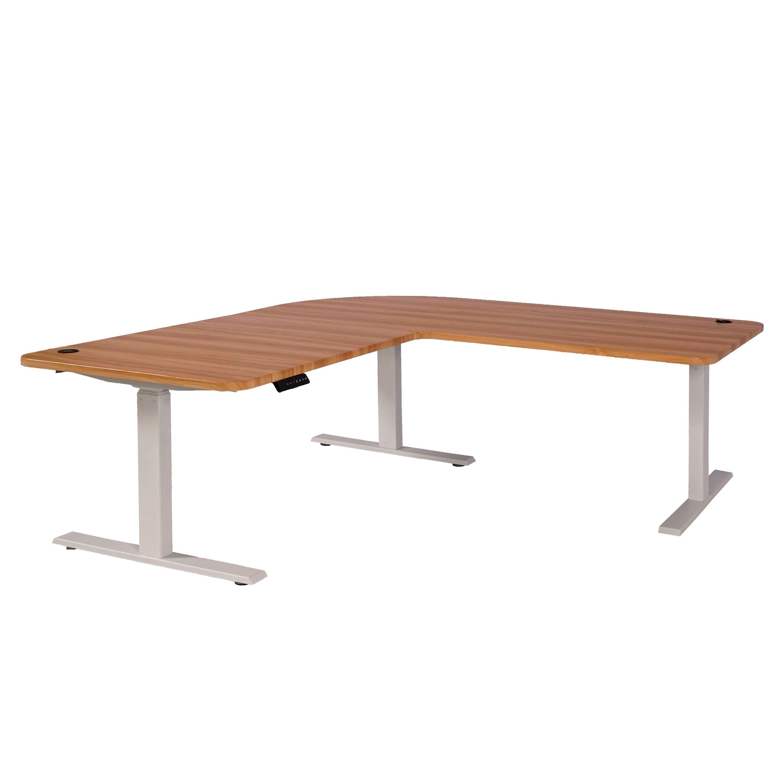 MCW Schreibtischplatte MCW-D40-T2, für Eck-Schreibtische, geeignet für verschiedene Gestelle