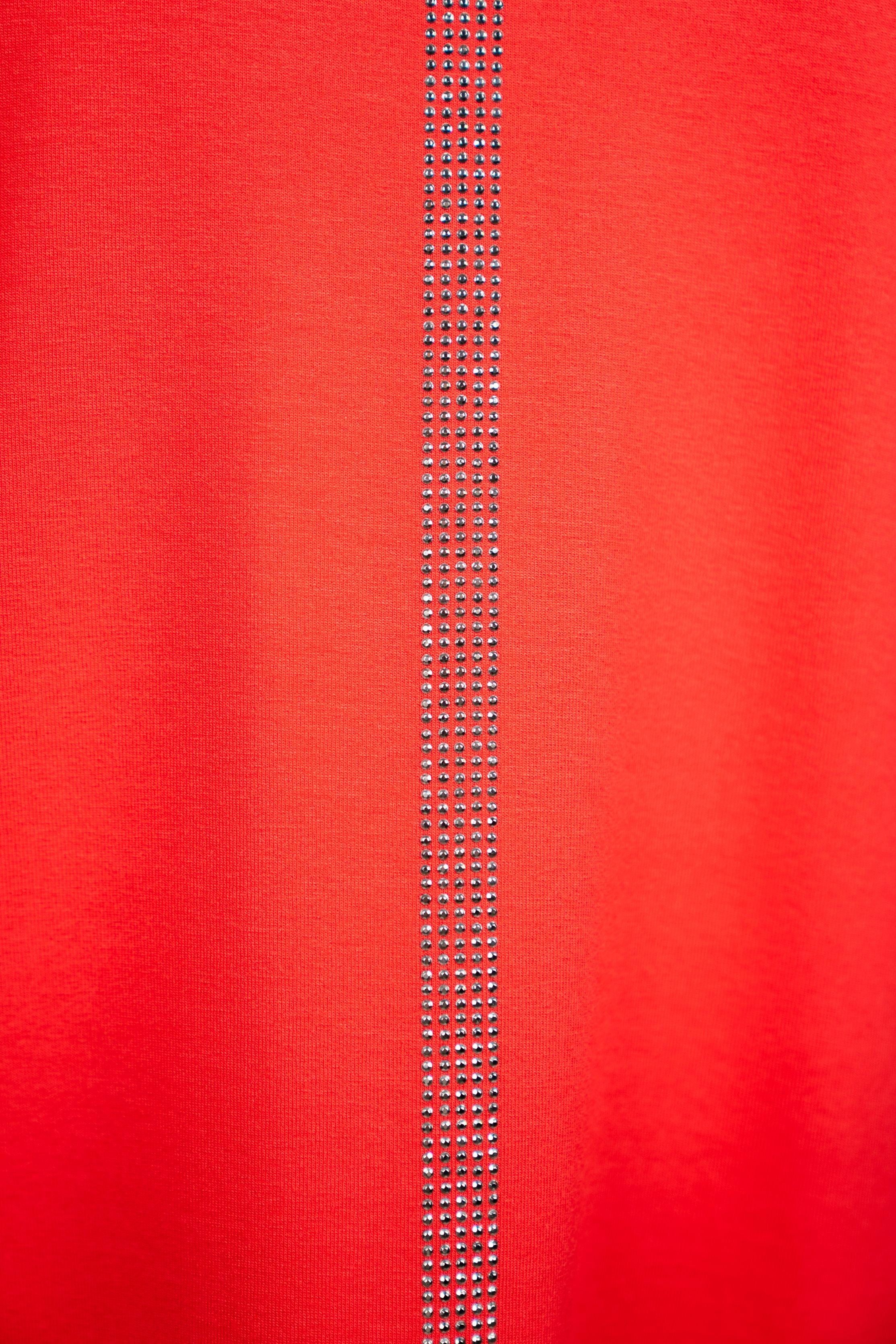 Faber Kurzarmshirt Halbarmshirt mit Steinchenzier in günstig online kaufen