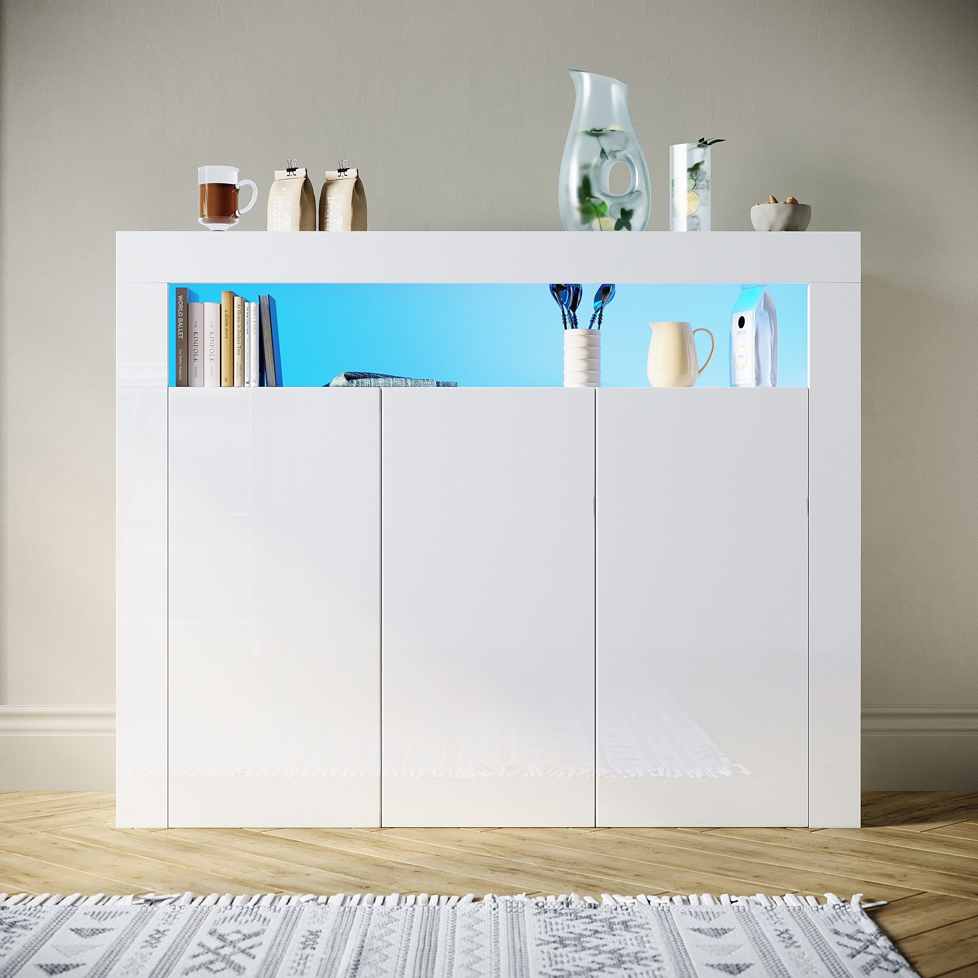 SONNI Sideboard Kommode Sideboard Breite 116cm günstig online kaufen