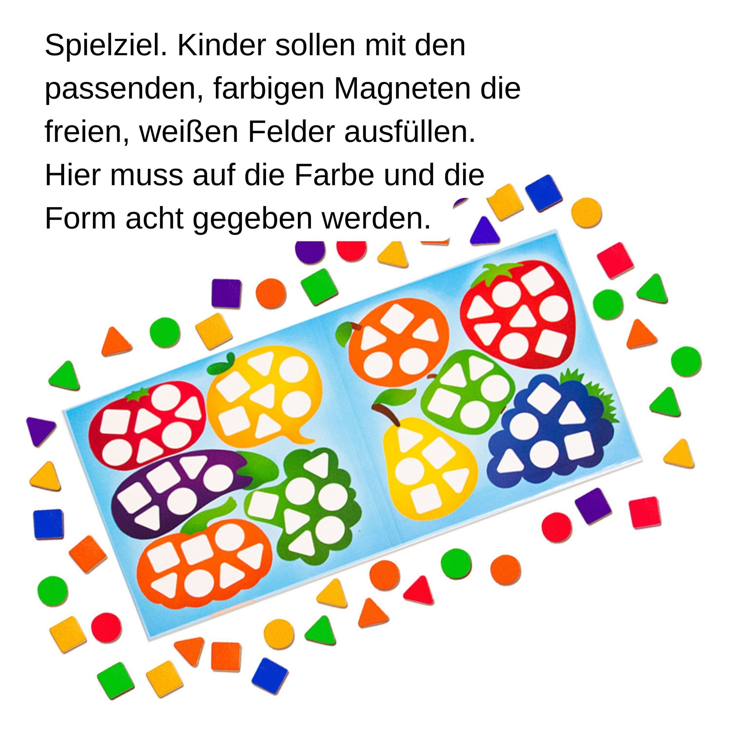 MAGNIKON Lernspielzeug Sortierspiel Formen und Farben günstig online kaufen