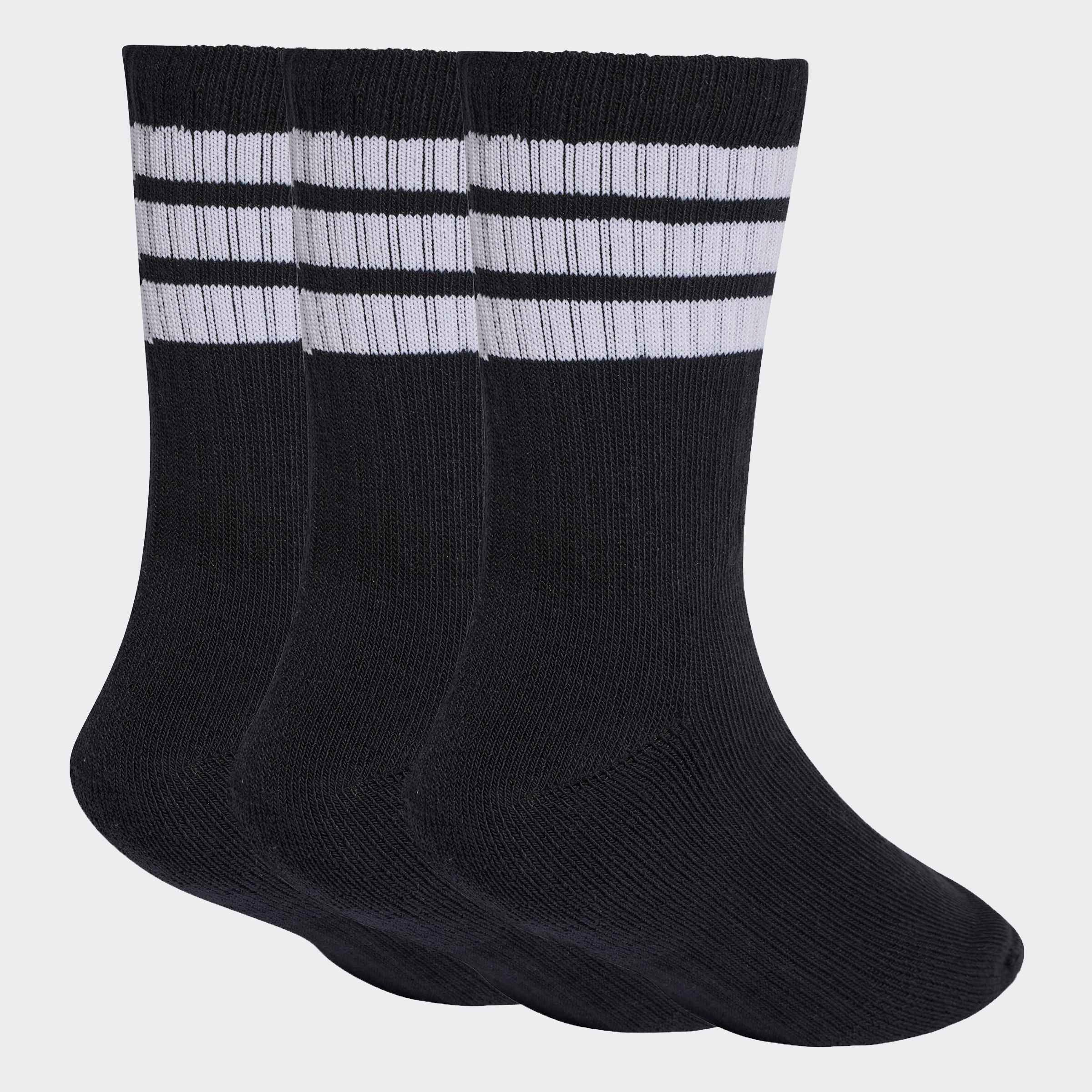 adidas Performance Funktionssocken 3-STREIFEN KIDS, KNÖCHELLANG, MIT POLSTERUNG, 3ER-PACK (3-Paar)