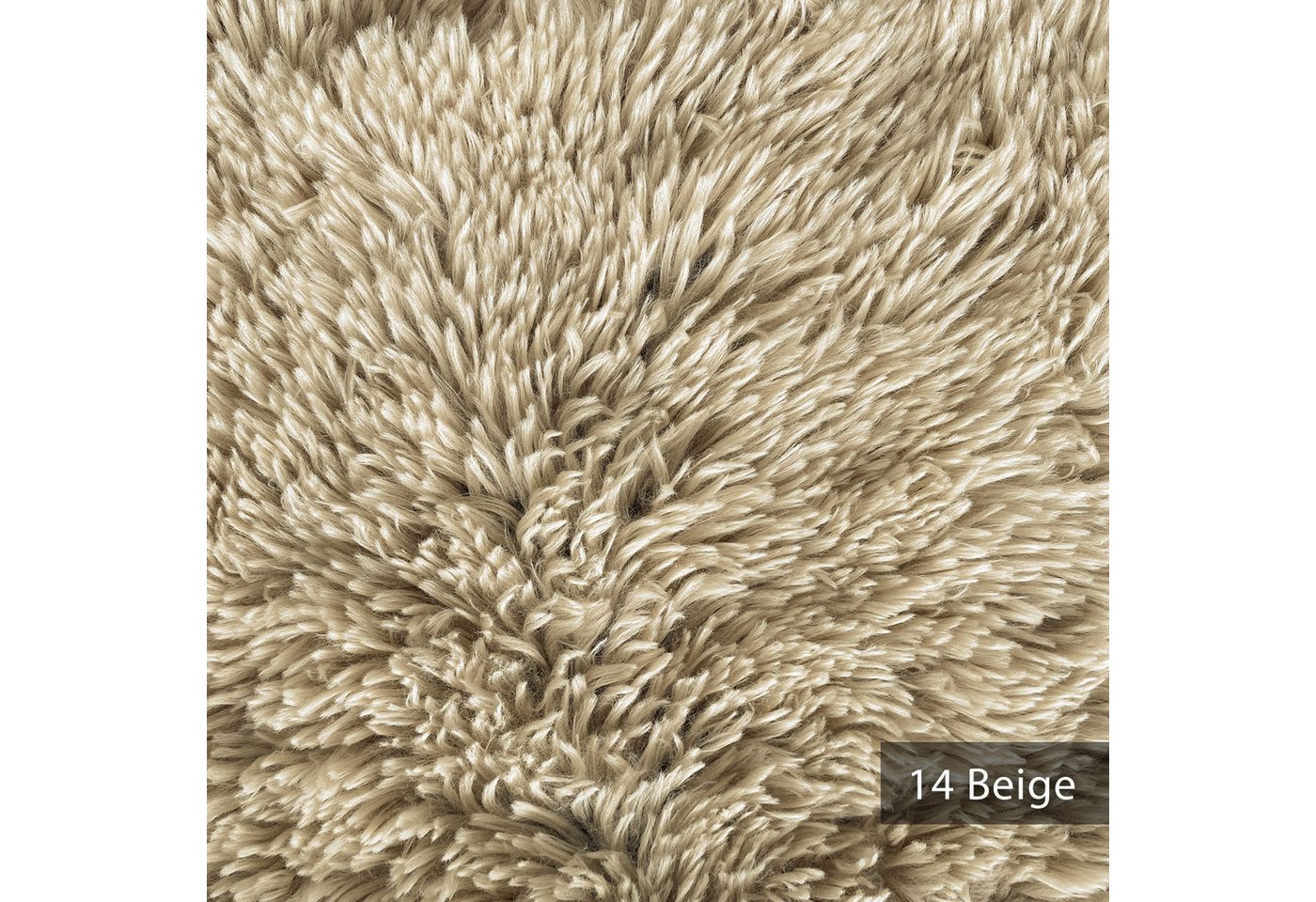 Thumbnail - novely® Stoff SHADY - Kuscheliger Plüschstoff - Flauschiger Hochfloor und Langhaar, Kuschelweich, Langfloor, Meterware, ...
