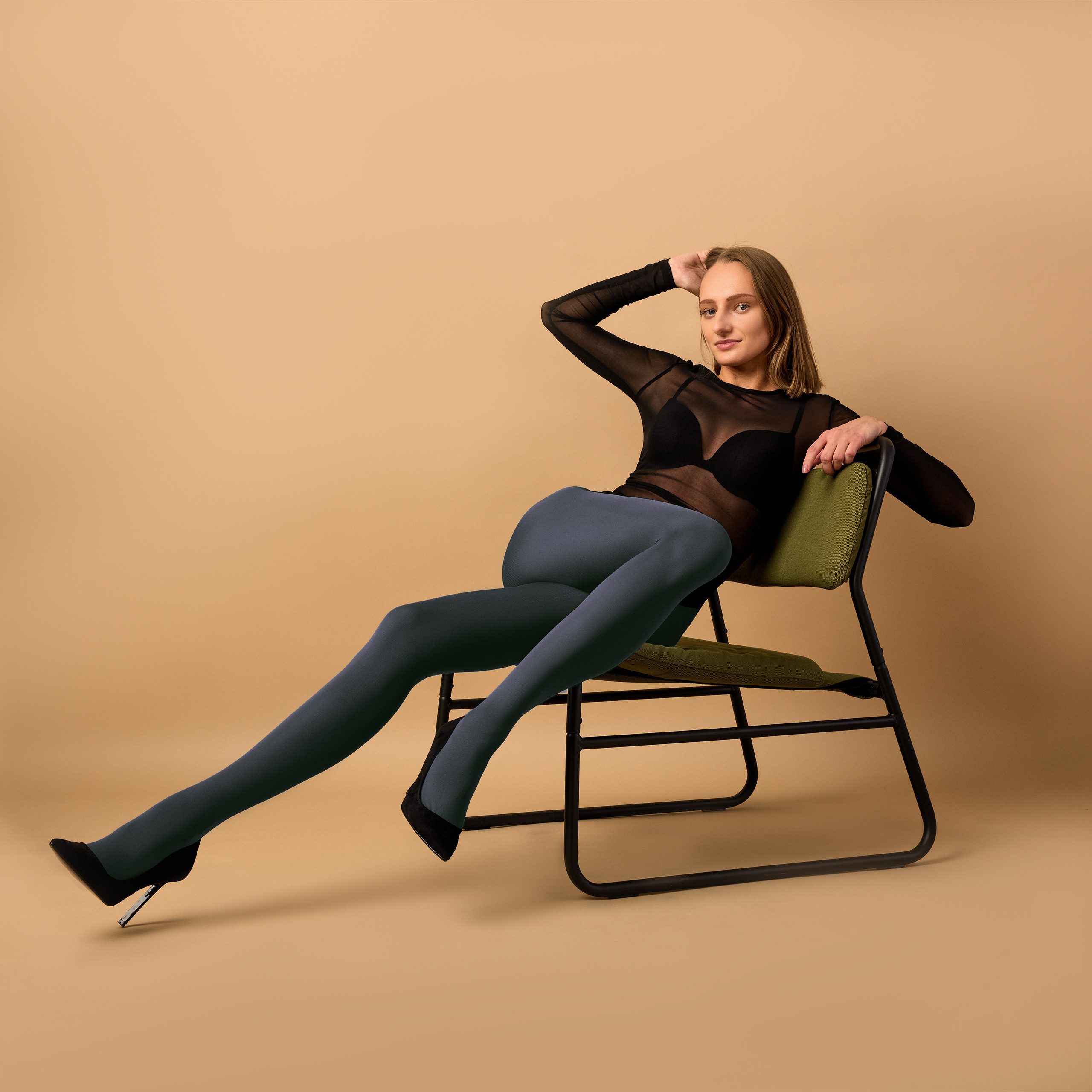 Merry Style Strumpfhose Blickdichte Damen Strumpfhose Microfaser 70 DEN 70 DEN (1 St) – Bild 5 von 5