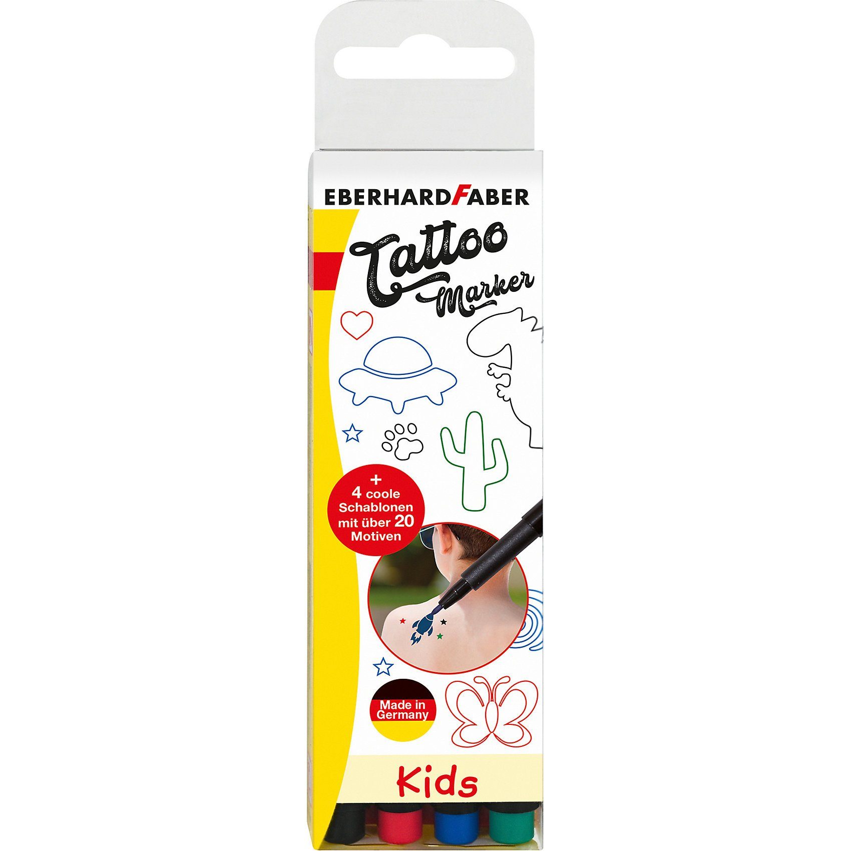 Eberhard Faber Tattoo Marker Kids, 4 Farben kaufen OTTO
