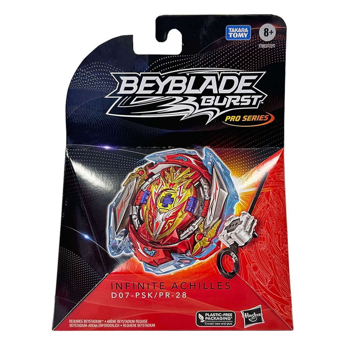Hasbro Spielfigur Hasbro F7803 - Beyblade Burst - Pro Series - Infinite Achilles D07-PSK