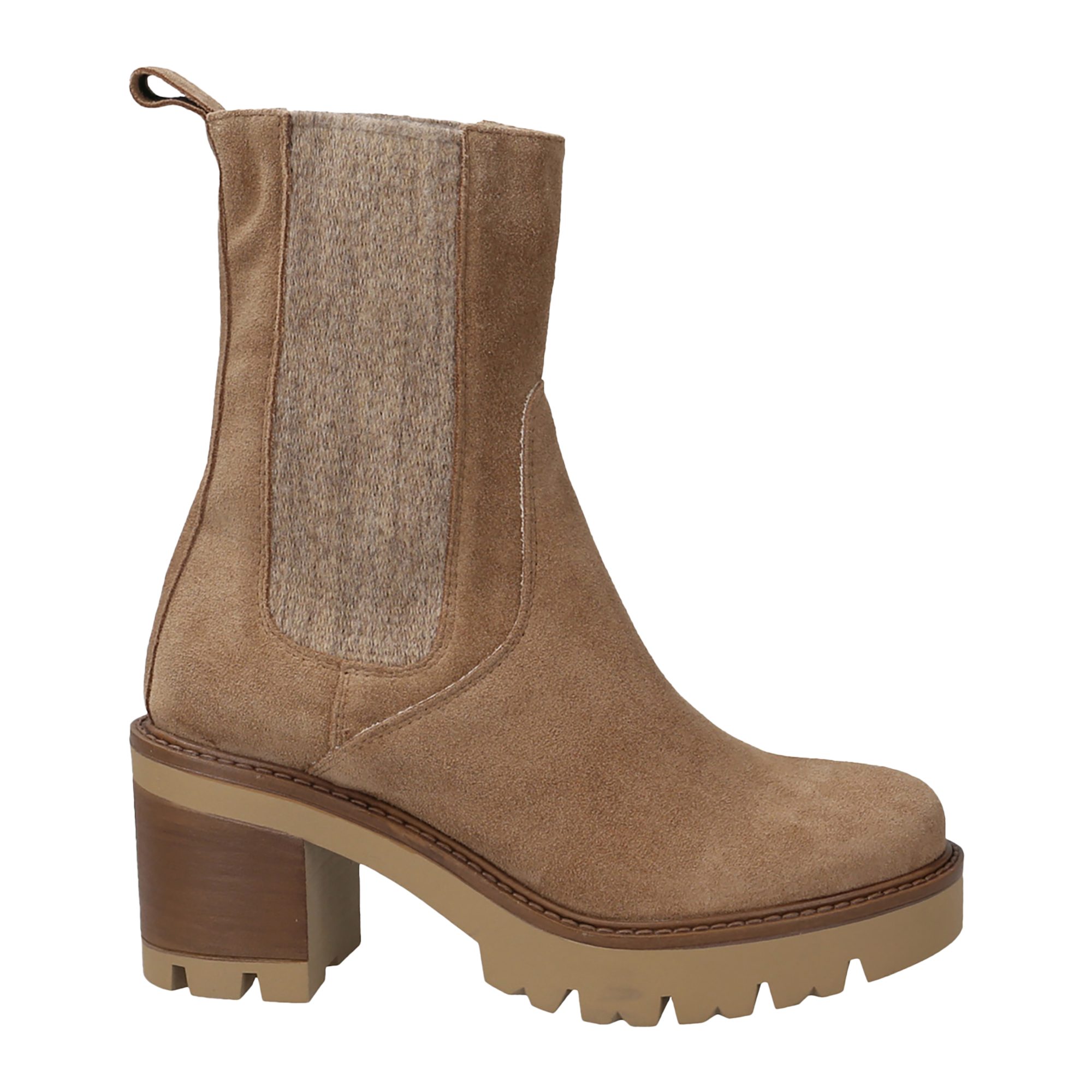 Lüke Schuhe Lüke Schuhe SALICE CAMEL, Stiefeletten, Braun, Damen Stiefelette