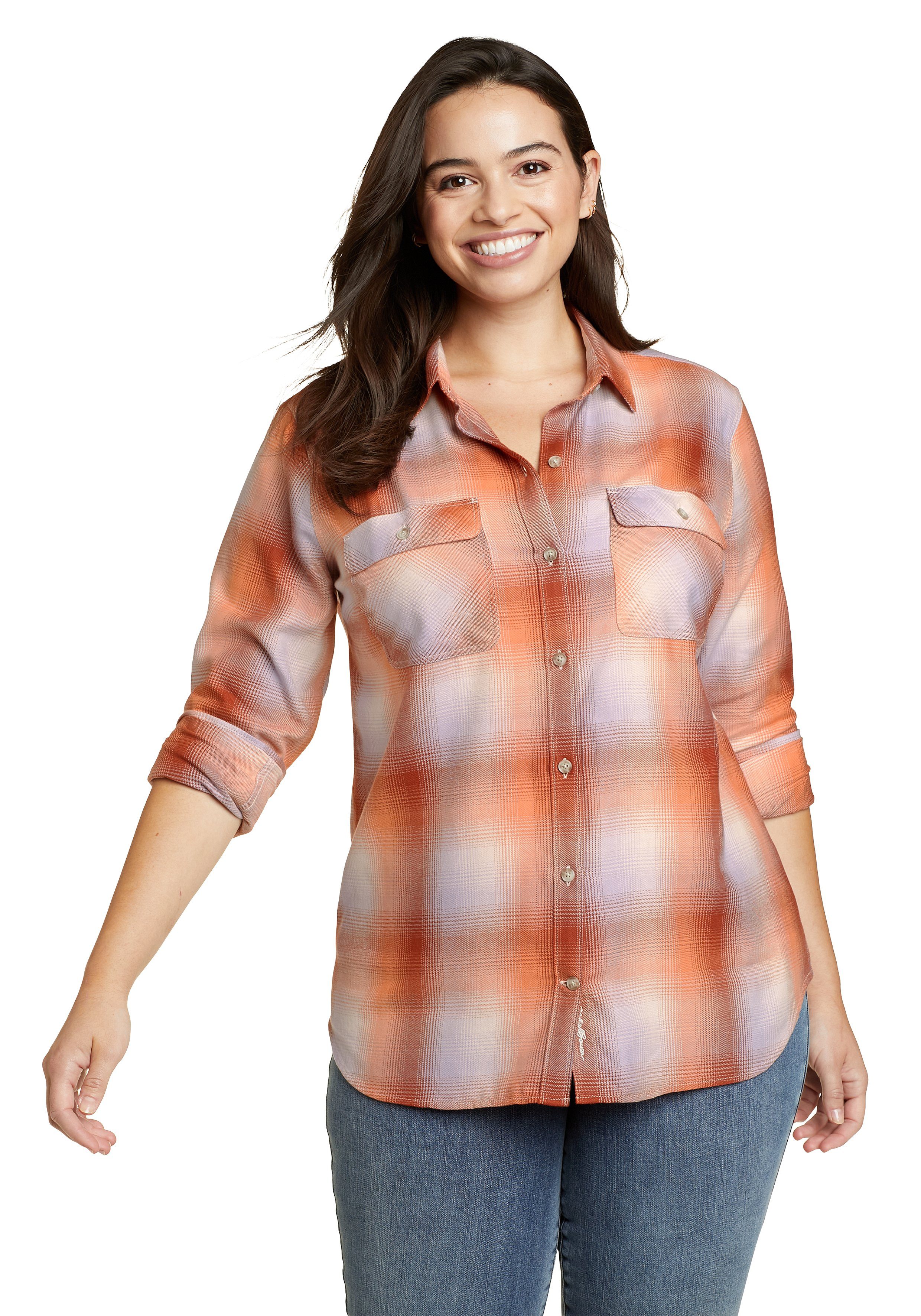 Eddie Bauer Flanellbluse Firelight Flanellbluse