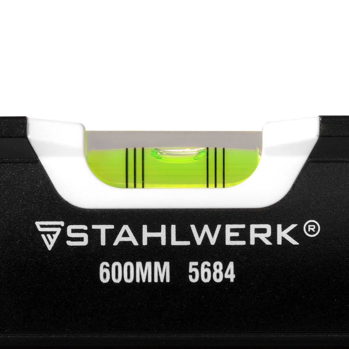 STAHLWERK Wasserwaage Aluminium Magnetwasserwaage 600 St) (Packung, 1 mm