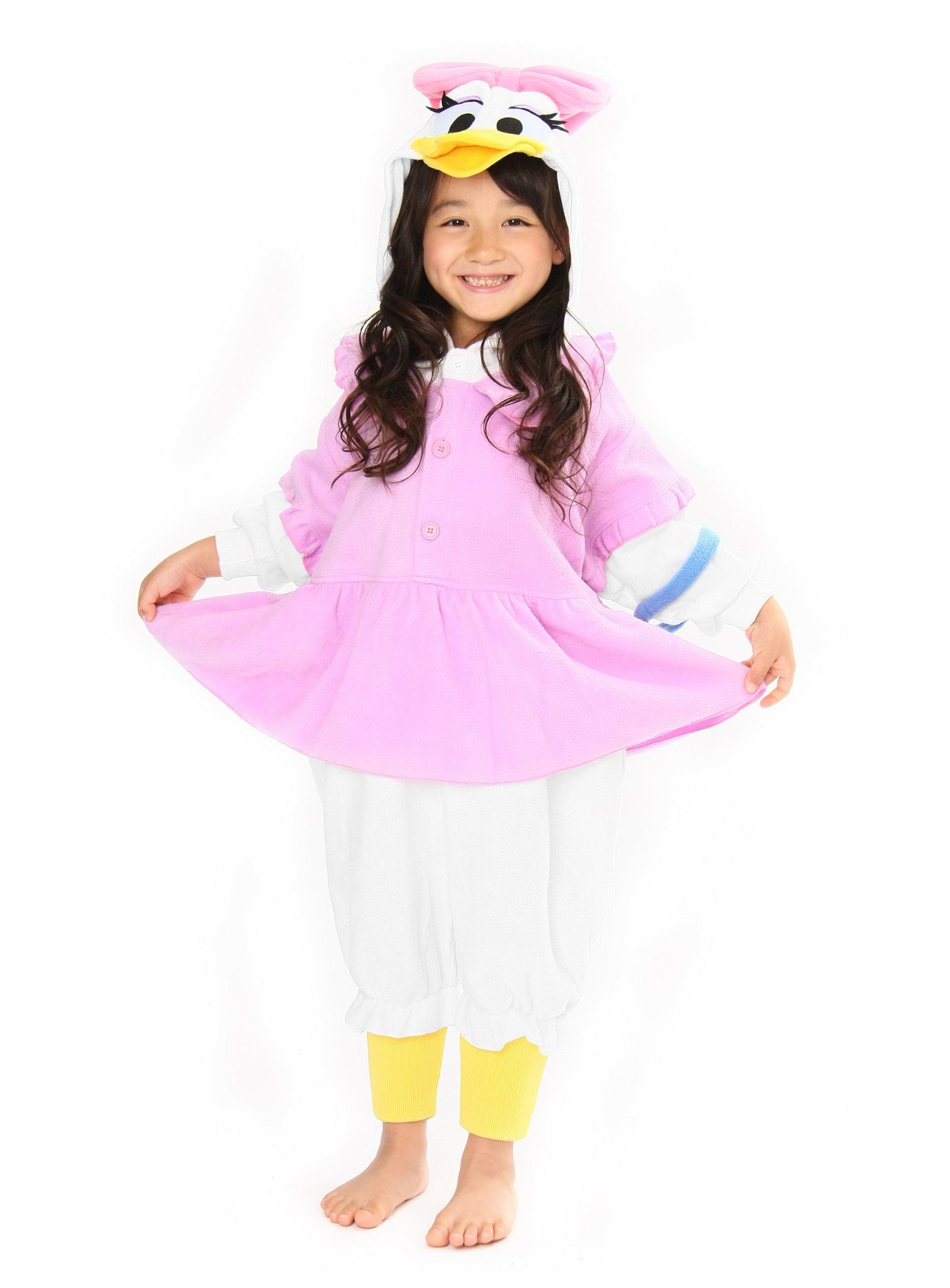 Metamorph Kostüm Daisy Duck Kigurumi, Original Disney-Kostüm: kuscheliger  Onesie für Kinder von Sazac