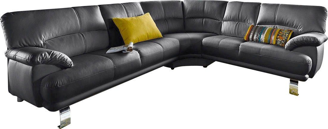 TRENDMANUFAKTUR Ecksofa "Cecilia in italienischem Design, modern und komfor günstig online kaufen
