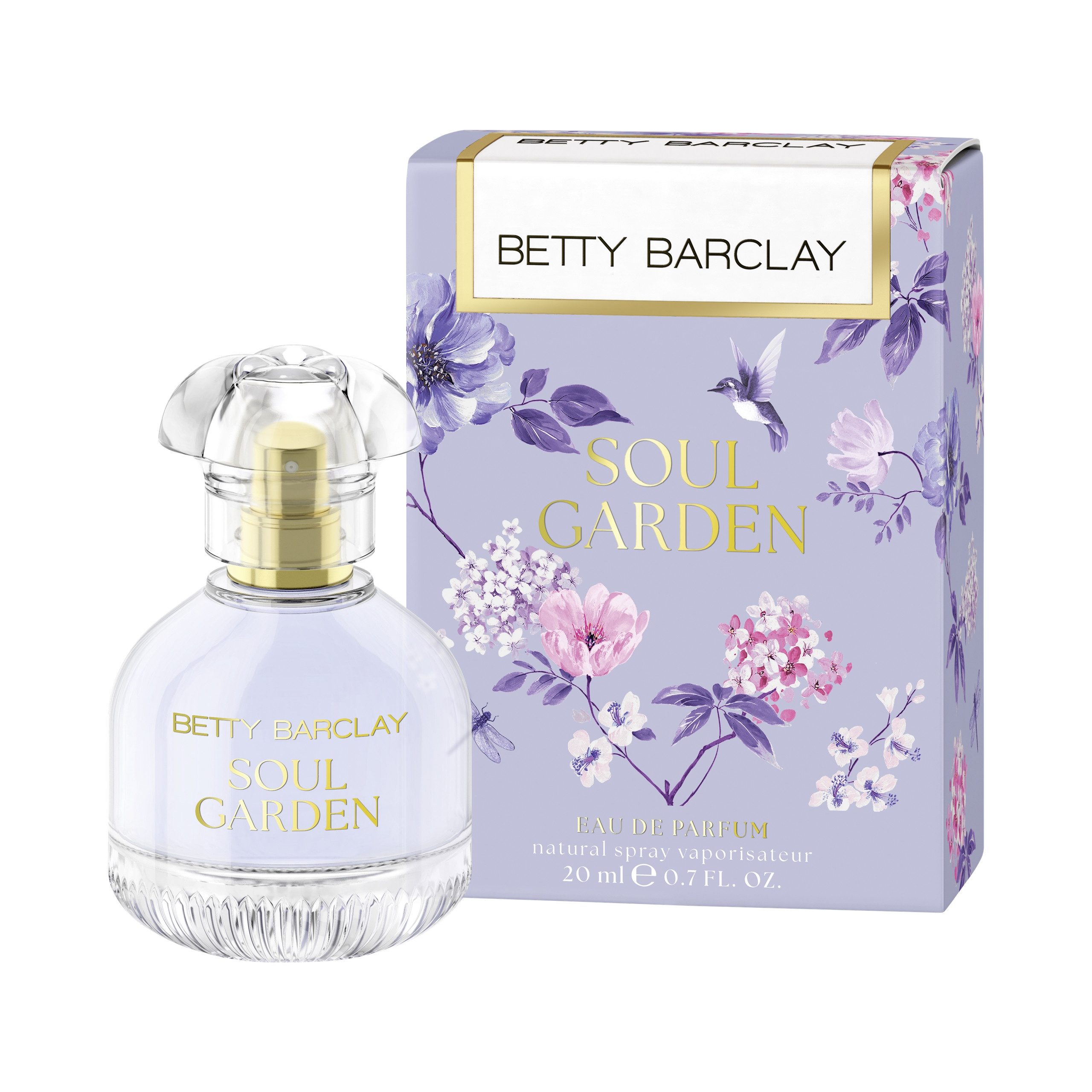 Betty Barclay Eau de Parfum SOULGARDEN, EdP 20 ml Natural Spray