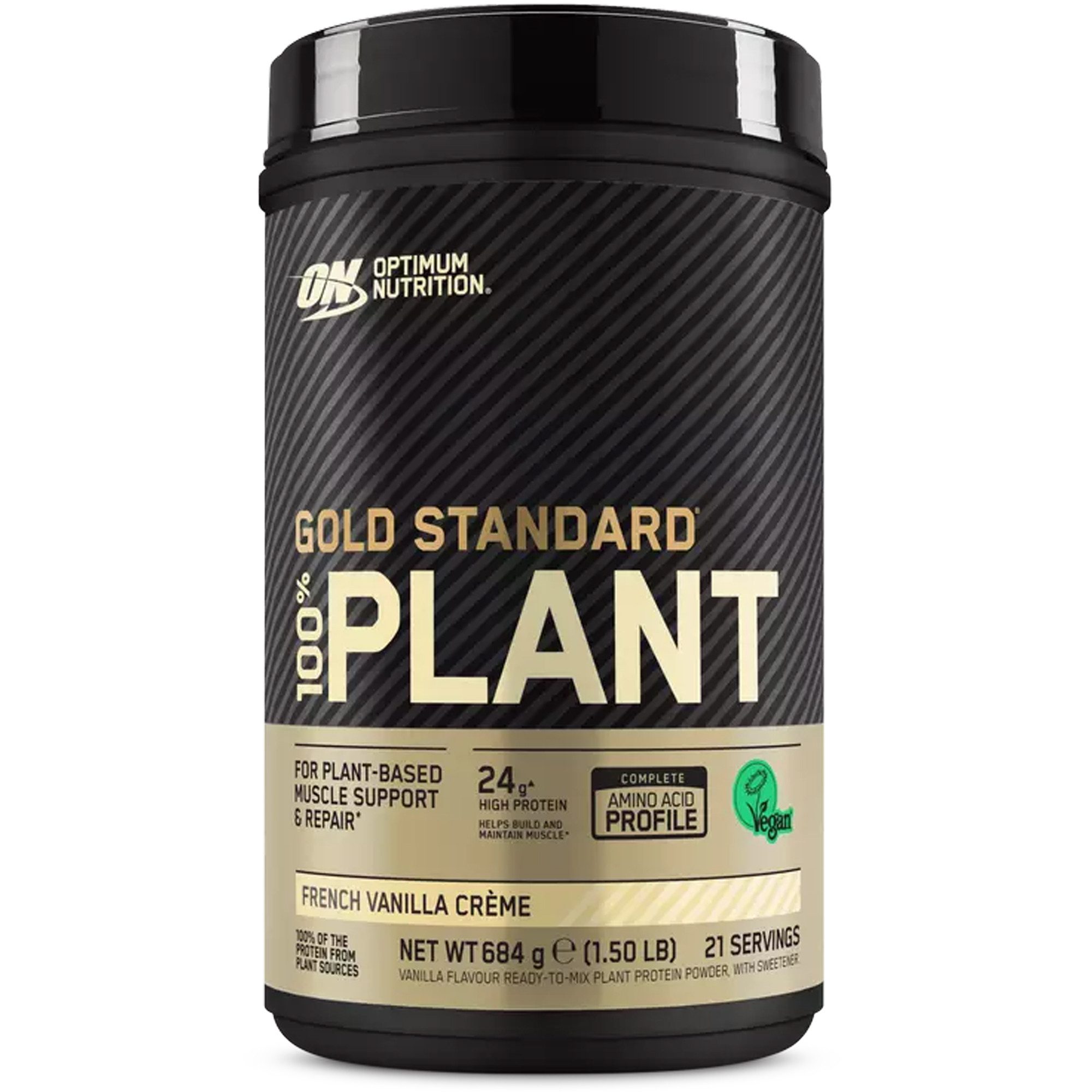 Optimum Nutrition OPTIMUM NUTRITION 100% Plant-Based Protein Pulver, 1 er 1 St.
