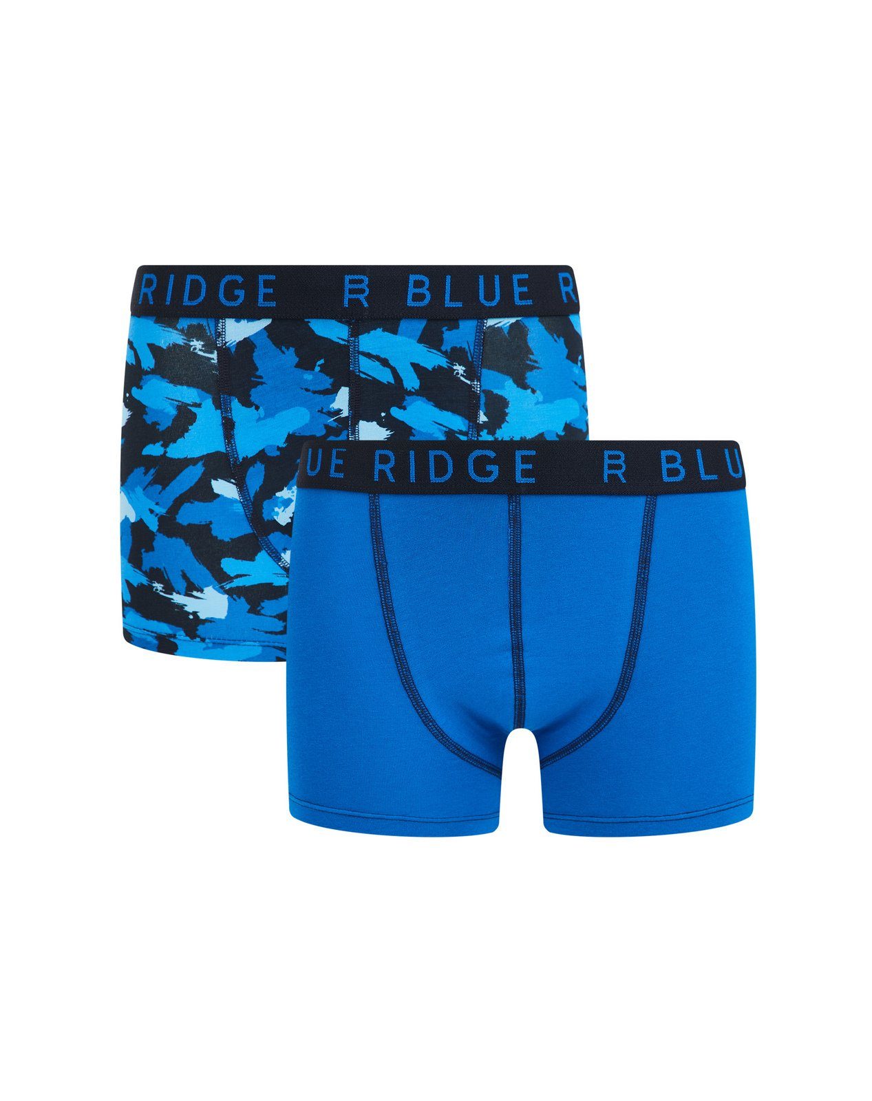 (2-St) Fashion Kobaltblau WE Boxershorts