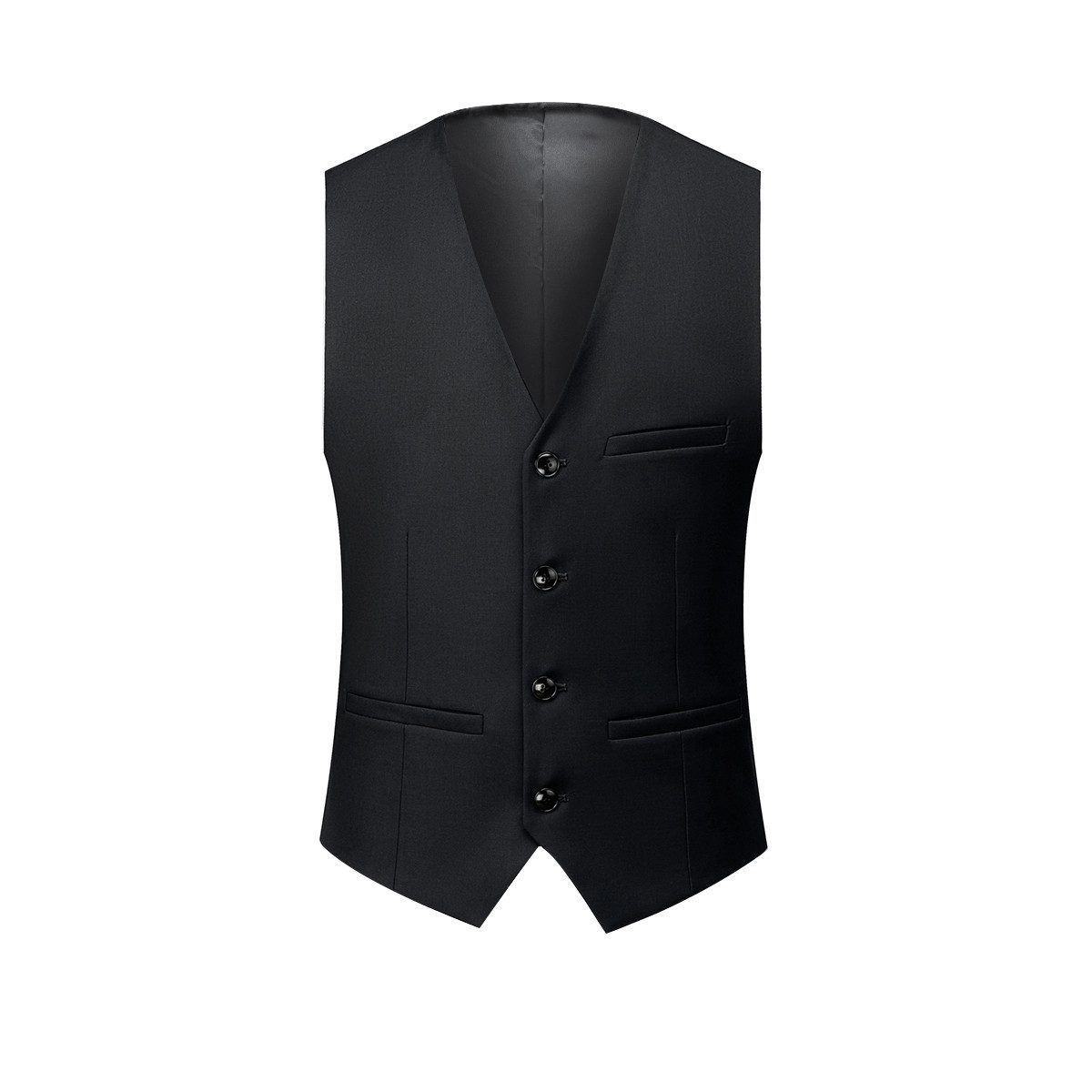 Allthemen Anzug (3 tlg) im Slim Fit ein Knopf Anzüge für Hochzeit