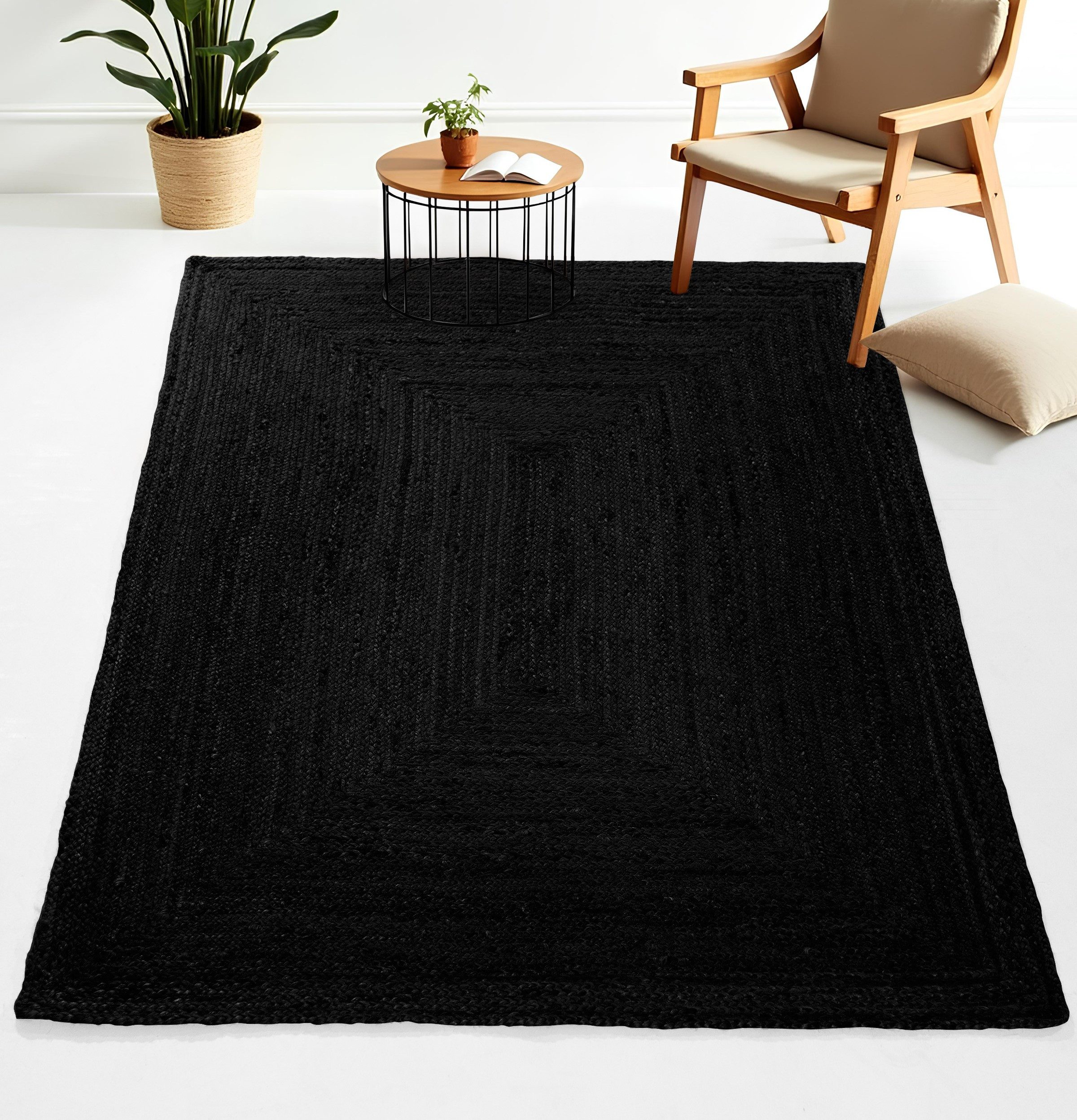 carpetfine Teppich Nele Juteteppich Naturfaser, rechteckig, günstig online kaufen