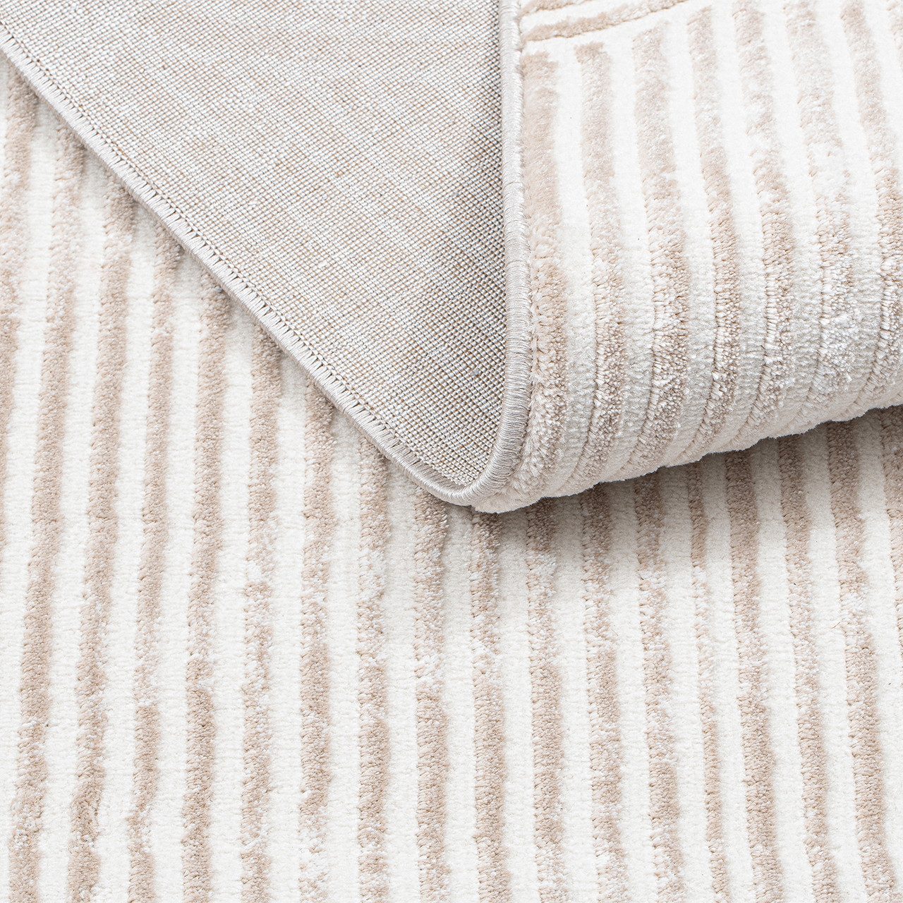 Sehrazat Teppich Moda 1100, auch als Läufer, rechteckig, Höhe: 11 mm, Kurzflor, grafisches Hoch Tief Muster, Wohnzimmer