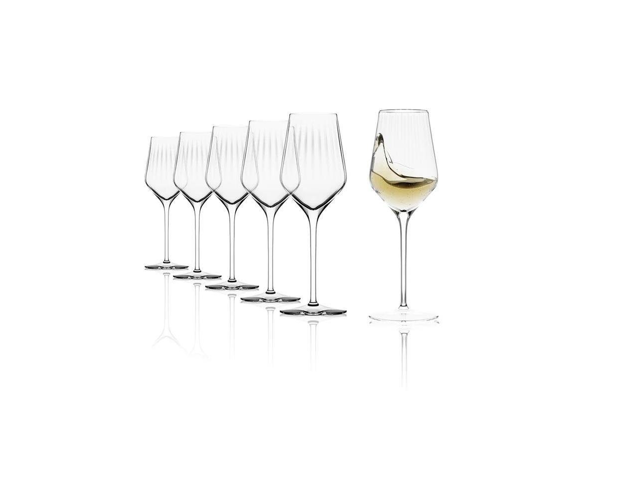 Stölzle Weinglas Stölzle Lausitz Symphony Weißweinkelch 6er Set, Glas