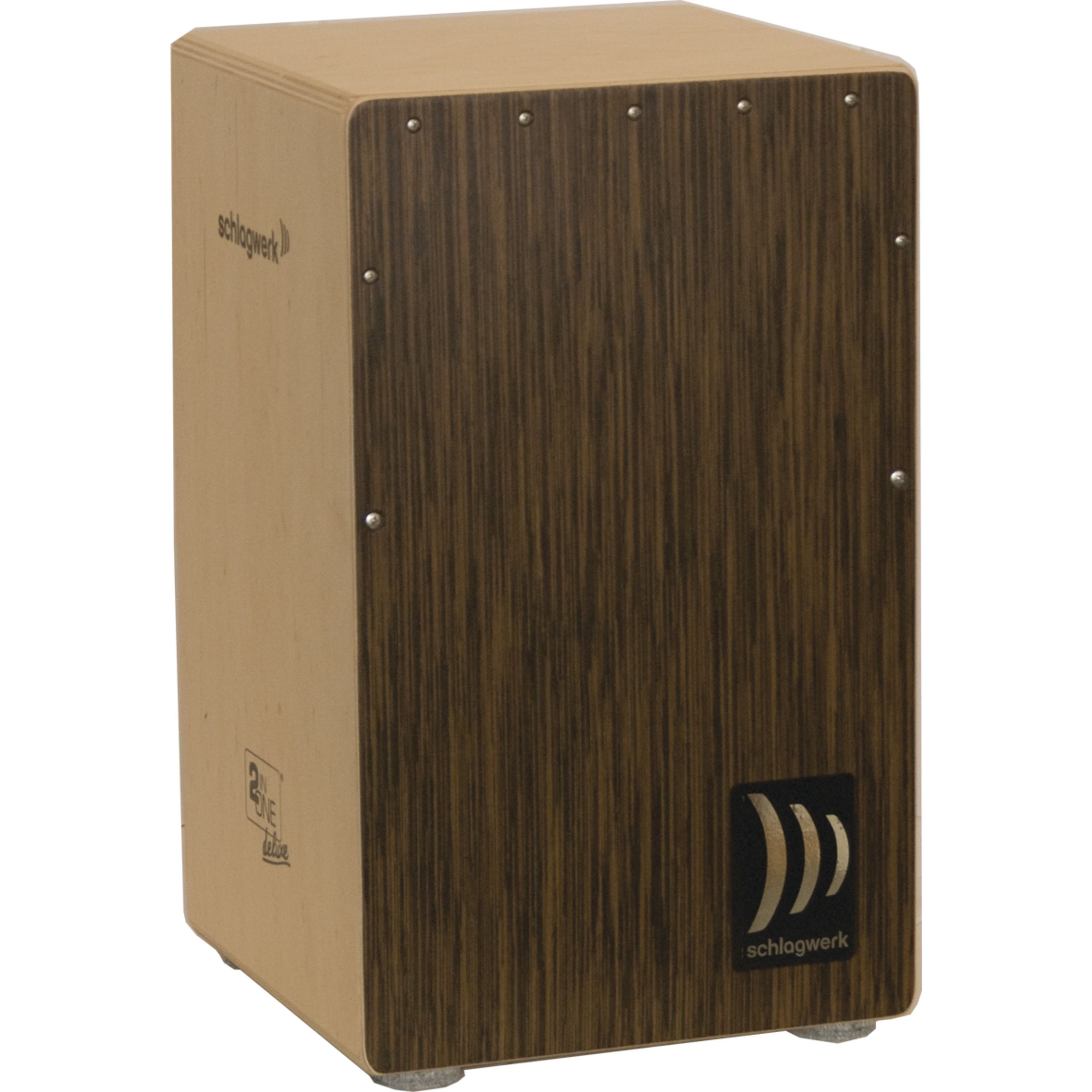 Schlagwerk Cajon,"2InOne Deluxe" Cajon CP 430 Wenge, Percussion, Cajons, "2InOne Deluxe" Cajon CP 430 Wenge - Cajon