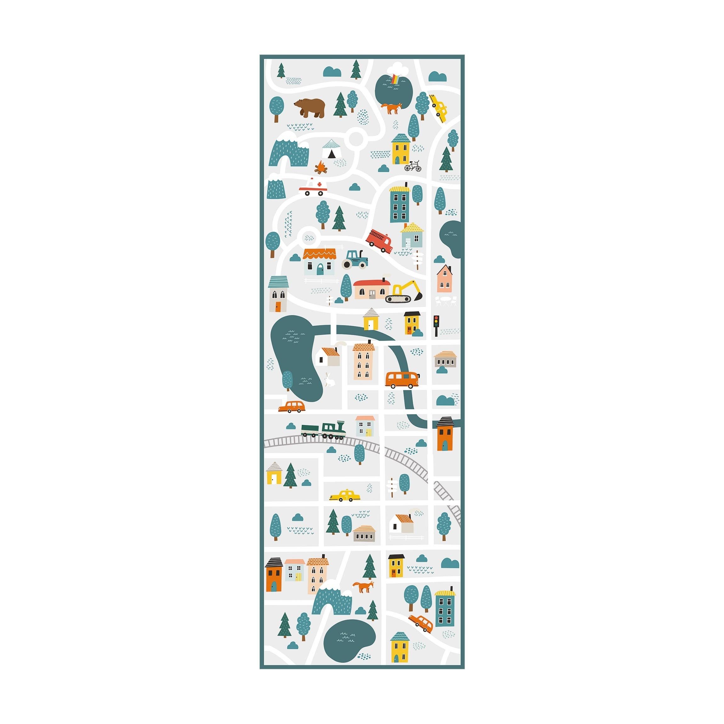 Bilderdepot24 Teppich Vinyl Kinderteppich Kinderzimmer Mädchen günstig online kaufen