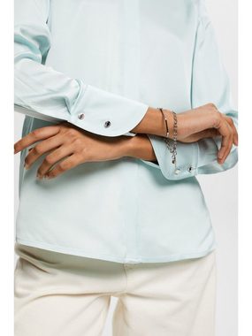 Esprit Collection Langarmbluse Bluse in Satinoptik
